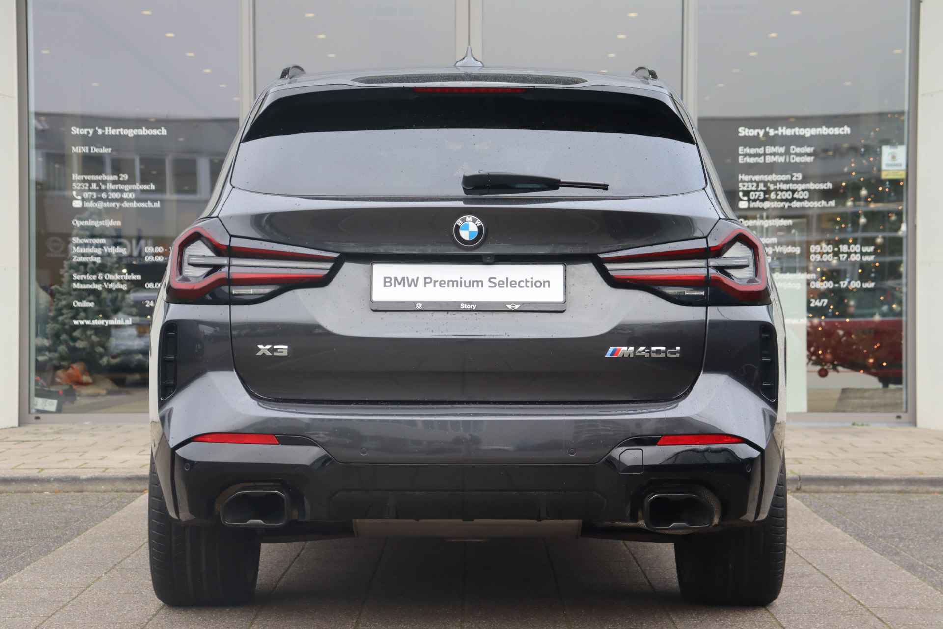 BMW X3 M40d xDrive High Executive Automaat / Panoramadak / Laserlight / M Sportstoelen / M Adaptief onderstel / Head-Up / Parking Assistant Plus / Comfort Access - 9/39