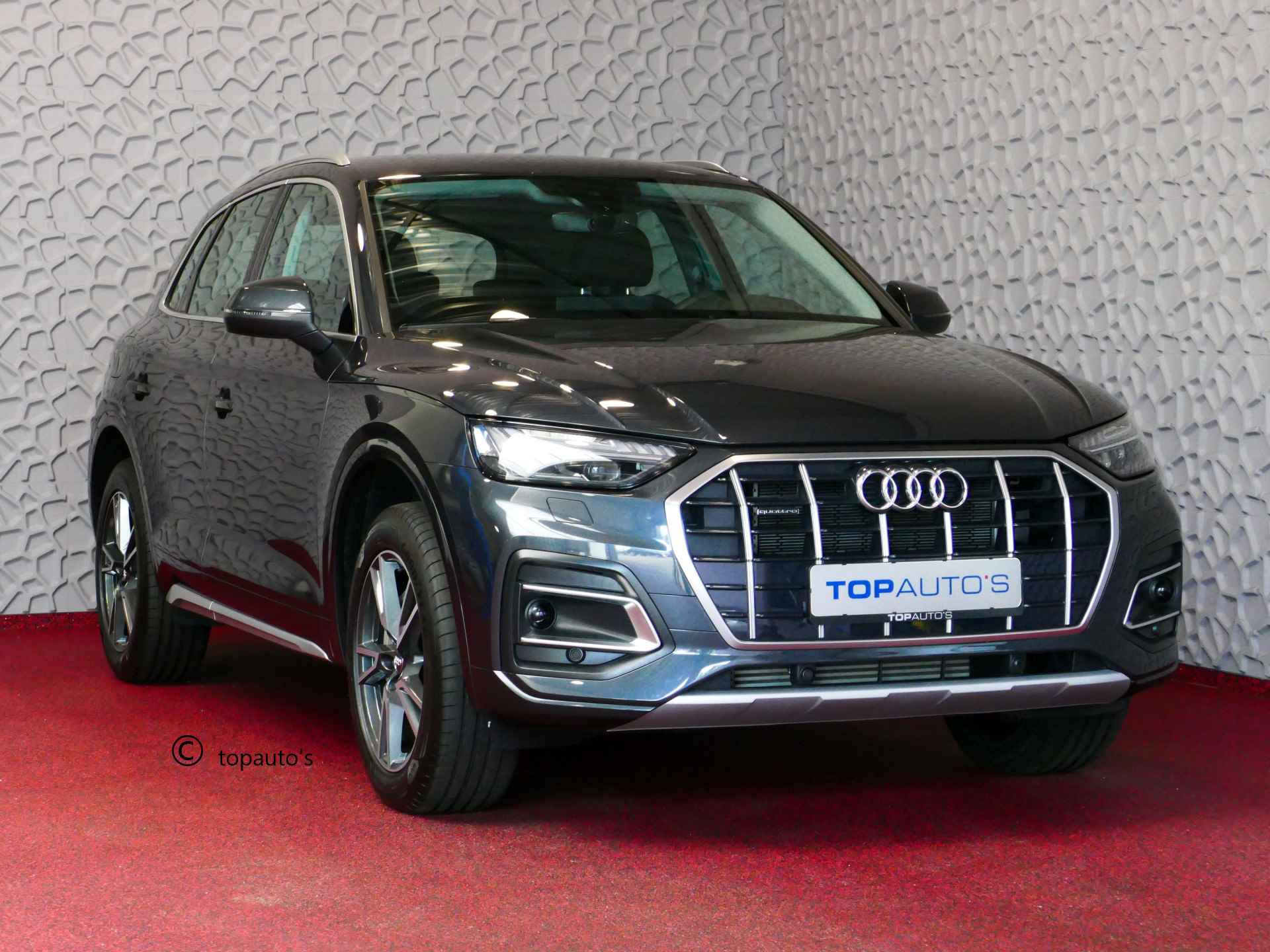 Audi Q5 50 TFSI e PHEV QUATTRO 19''LMV MATRIX LED ELEK.KLEP STOEL VERW ADAP.CRUISE CAMERA CARPLAY NAVI 11/2023 - 1/81