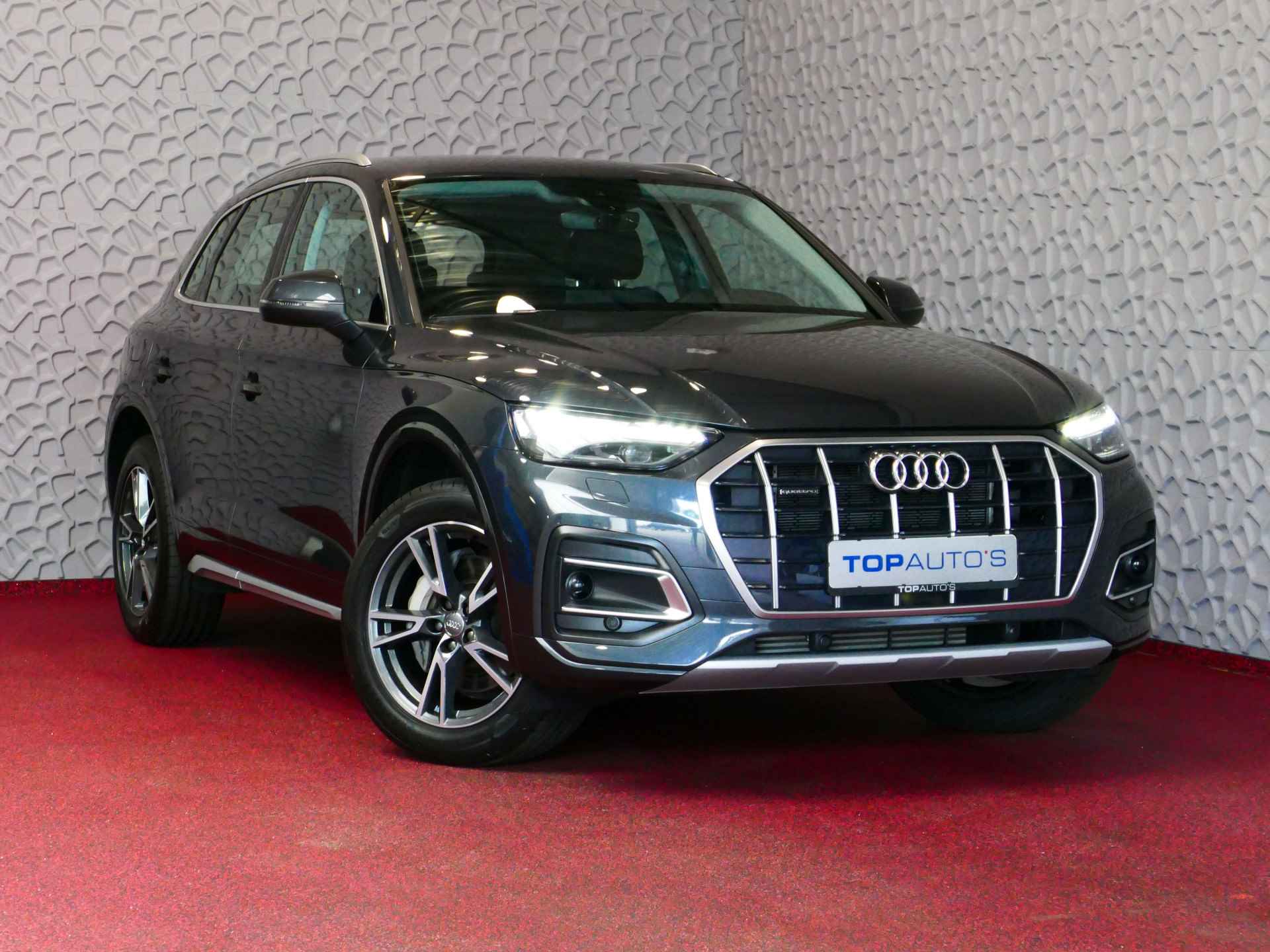 Audi Q5 50 TFSI e PHEV QUATTRO 19''LMV MATRIX LED ELEK.KLEP STOEL VERW ADAP.CRUISE CAMERA CARPLAY NAVI 11/2023 - 56/81