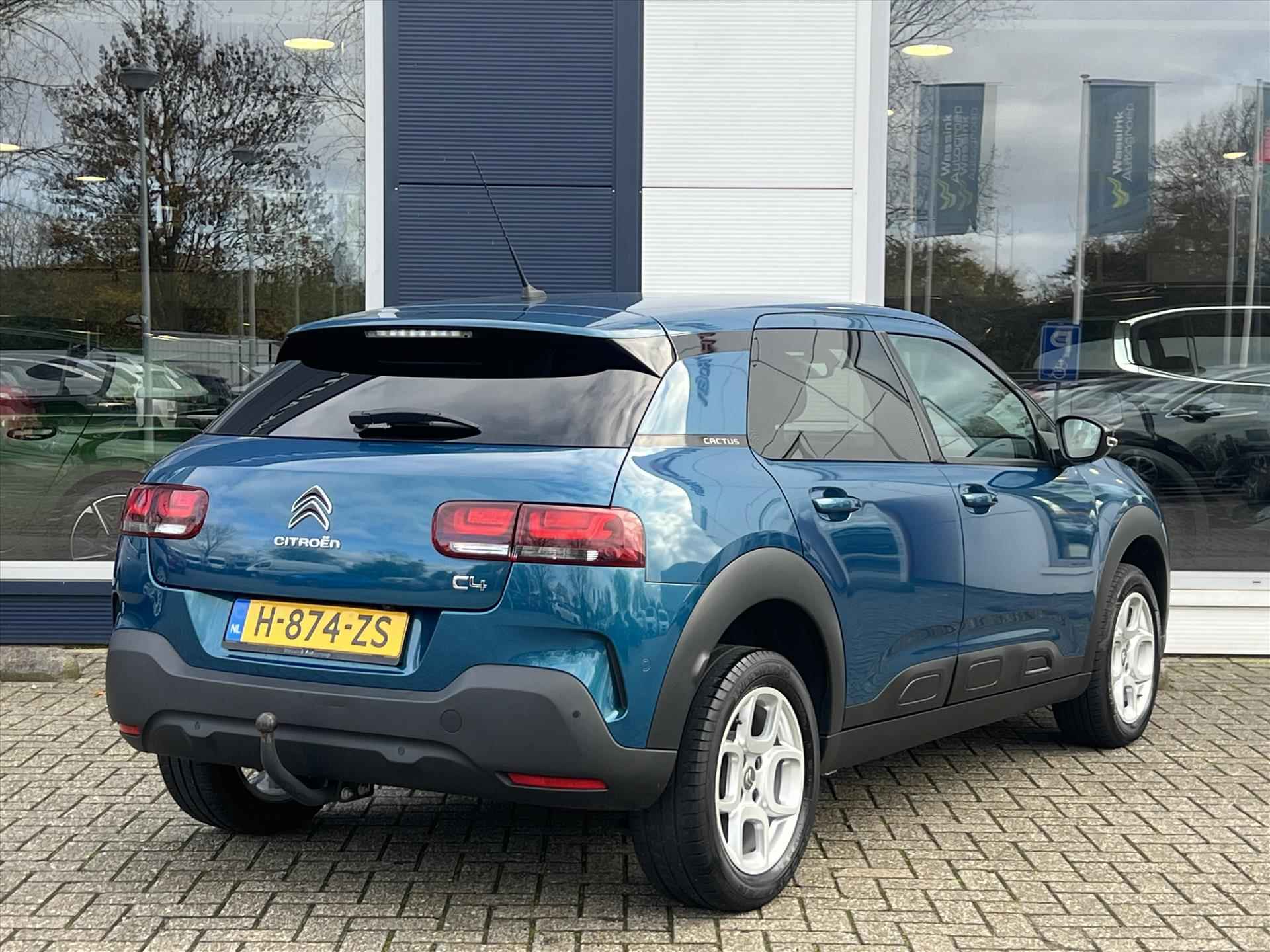 Citroen C4 Cactus 110pk Feel | Pack Relax | Climate control | Cruise control | Navigatie | Trekhaak | Parkeercamera achter - 12/39