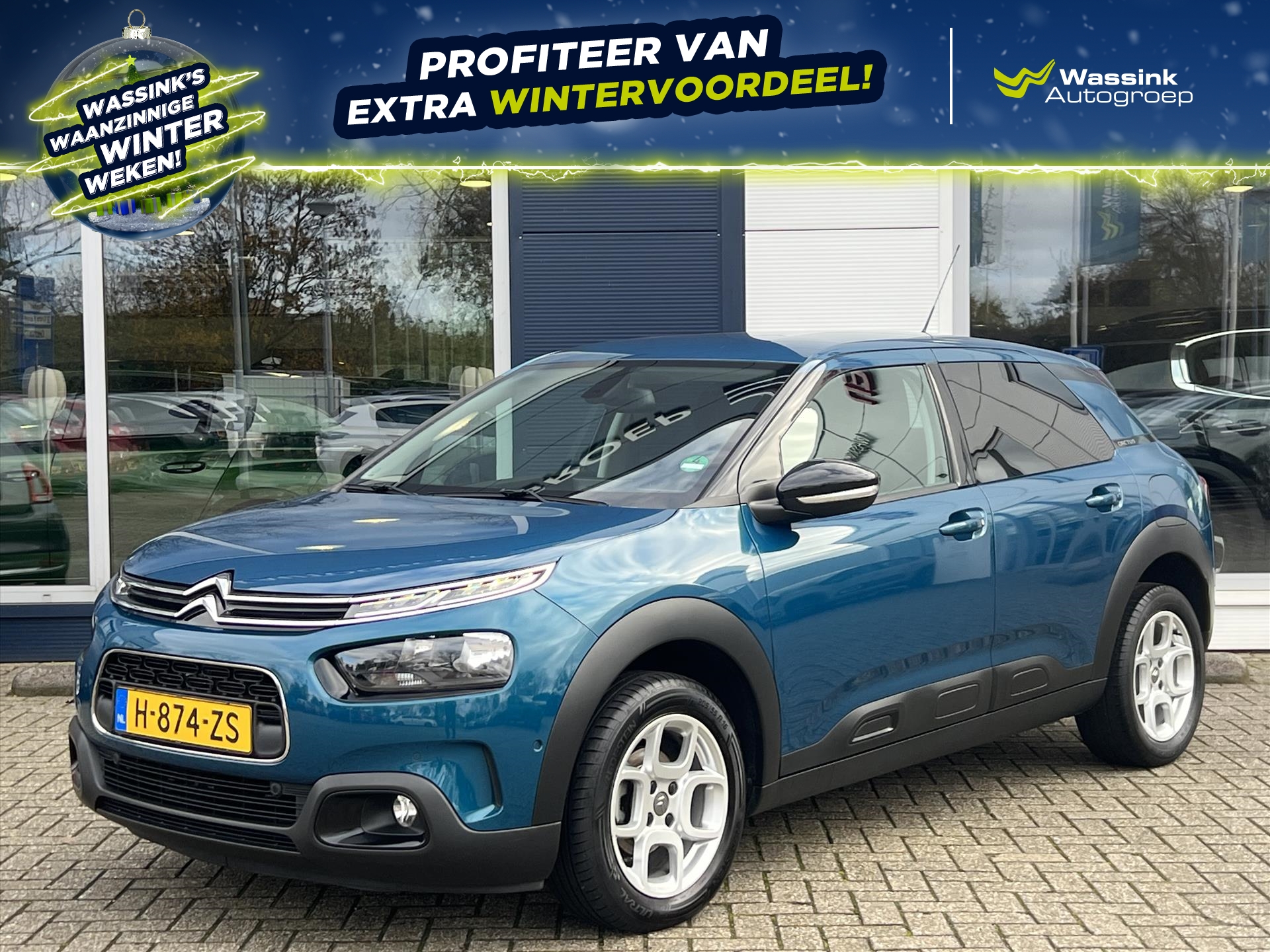 Citroen C4 Cactus 110pk Feel | Pack Relax | Climate control | Cruise control | Navigatie | Trekhaak | Parkeercamera achter