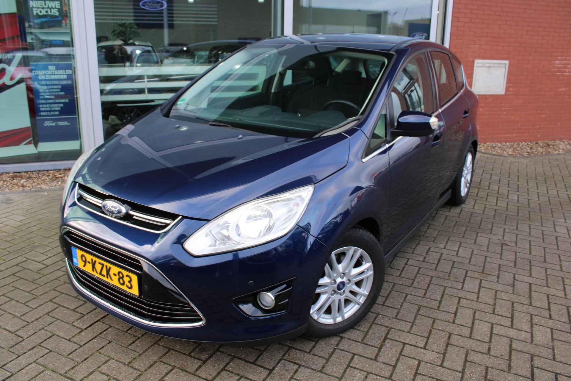 Ford C-Max 1.6 EcoBoost 150 PK Titanium | Trekhaak | Navigatie | Climate Control | PDC V + A | Cruise Control | Voorruitverwarming | Winterbandenset | 75DKM! - 3/25