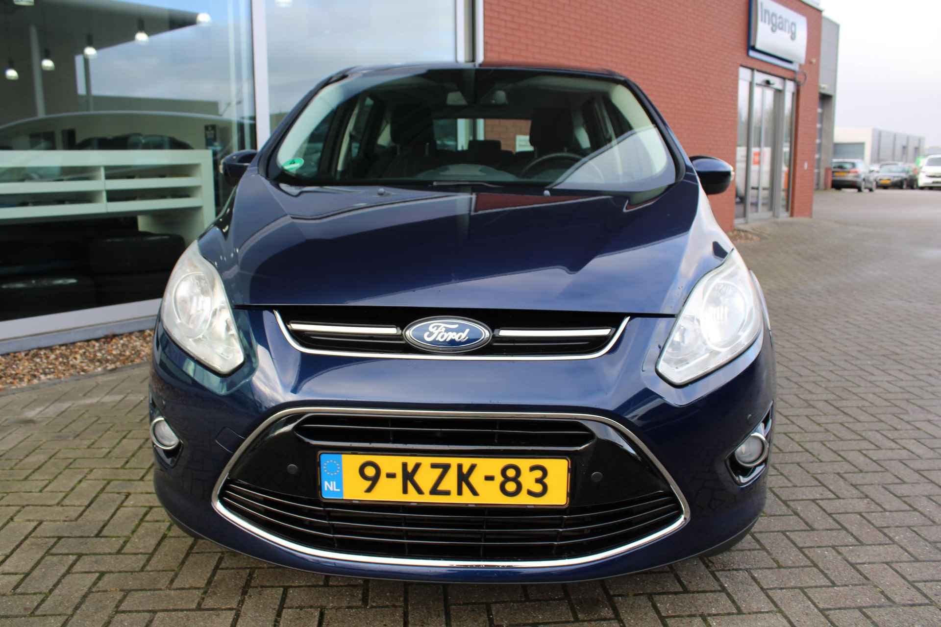 Ford C-Max 1.6 EcoBoost 150 PK Titanium | Trekhaak | Navigatie | Climate Control | PDC V + A | Cruise Control | Voorruitverwarming | Winterbandenset | 75DKM! - 4/25