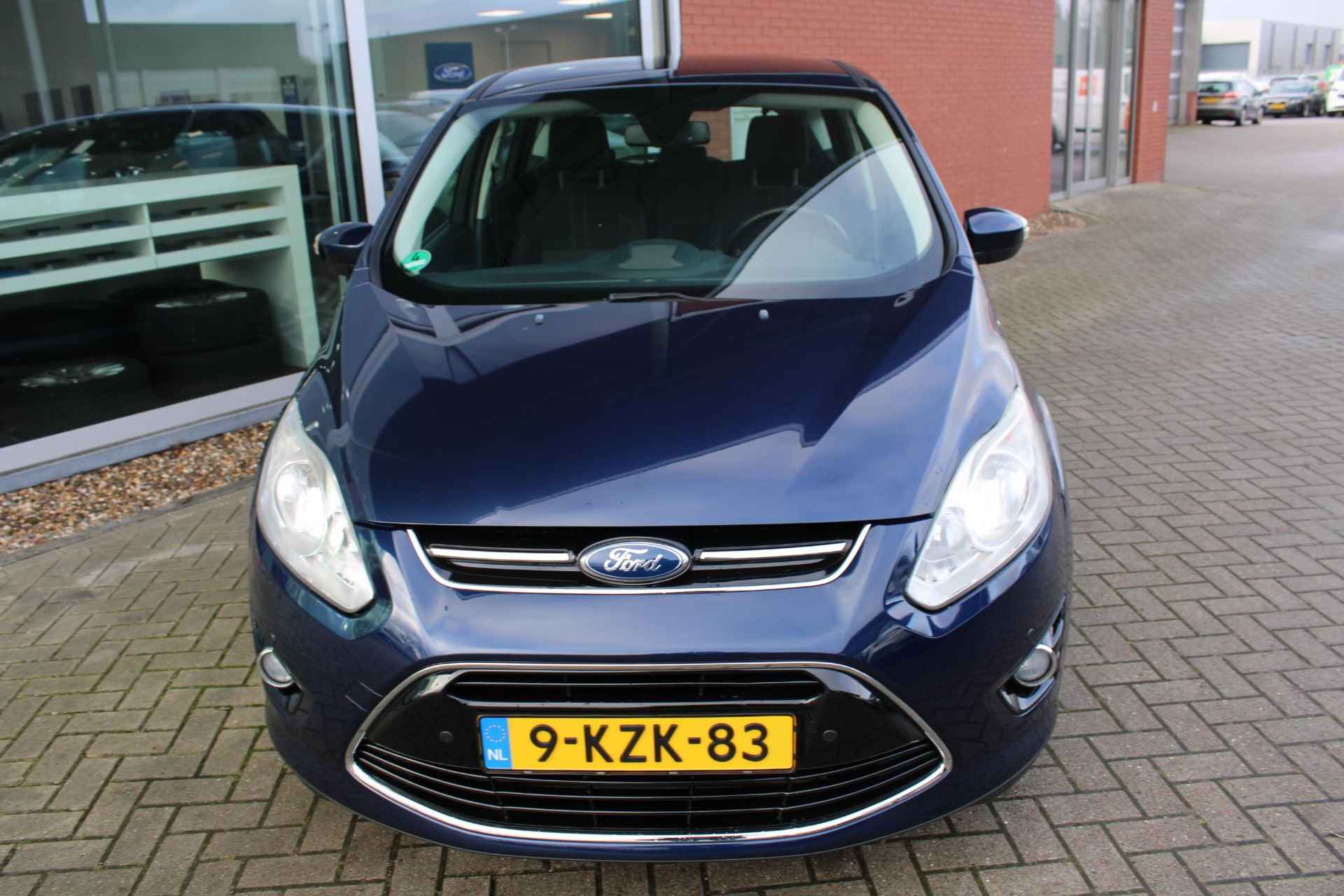 Ford C-Max 1.6 EcoBoost 150 PK Titanium | Trekhaak | Navigatie | Climate Control | PDC V + A | Cruise Control | Voorruitverwarming | Winterbandenset | 75DKM! - 5/25