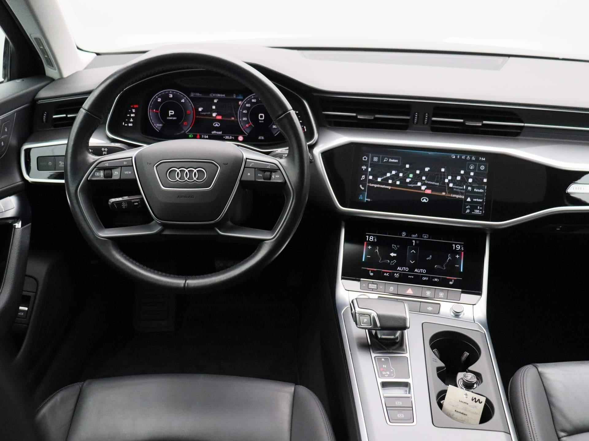 Audi A6 Avant 35 TDI Business edition | Leder | Apple Carplay / Android Auto | Panoramadak |  Stoelverwarming | Trekhaak | 360 Camera | Adaptieve Cruise Control | Dodehoekdetectie | Elektrische Achterklep | Led-Koplampen | - 7/42