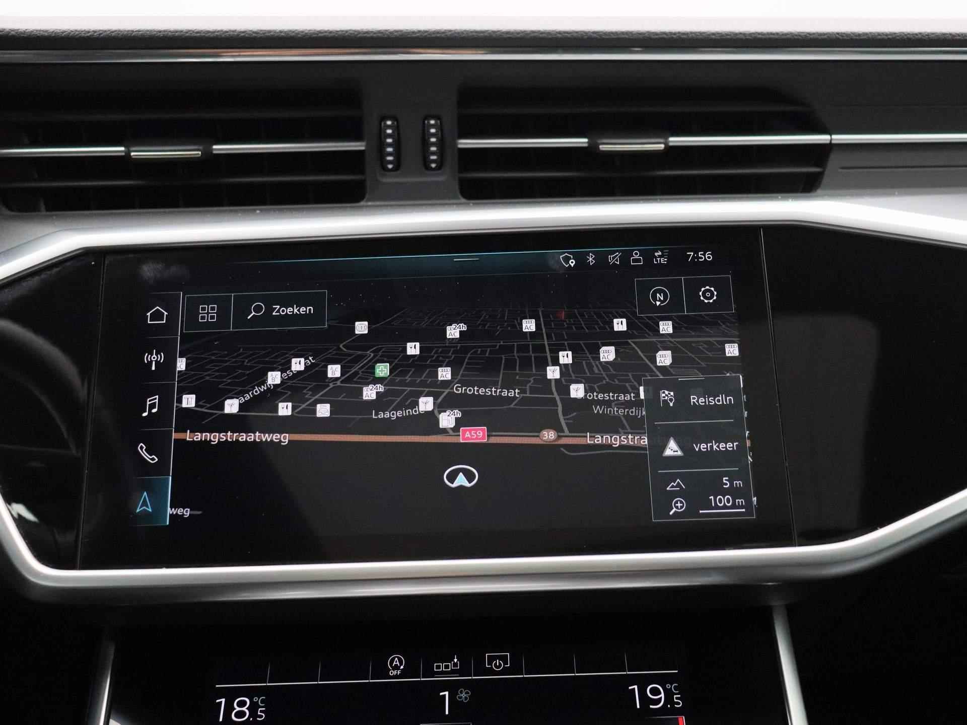 Audi A6 Avant 35 TDI Business edition | Leder | Apple Carplay / Android Auto | Panoramadak |  Stoelverwarming | Trekhaak | 360 Camera | Adaptieve Cruise Control | Dodehoekdetectie | Elektrische Achterklep | Led-Koplampen | - 16/42