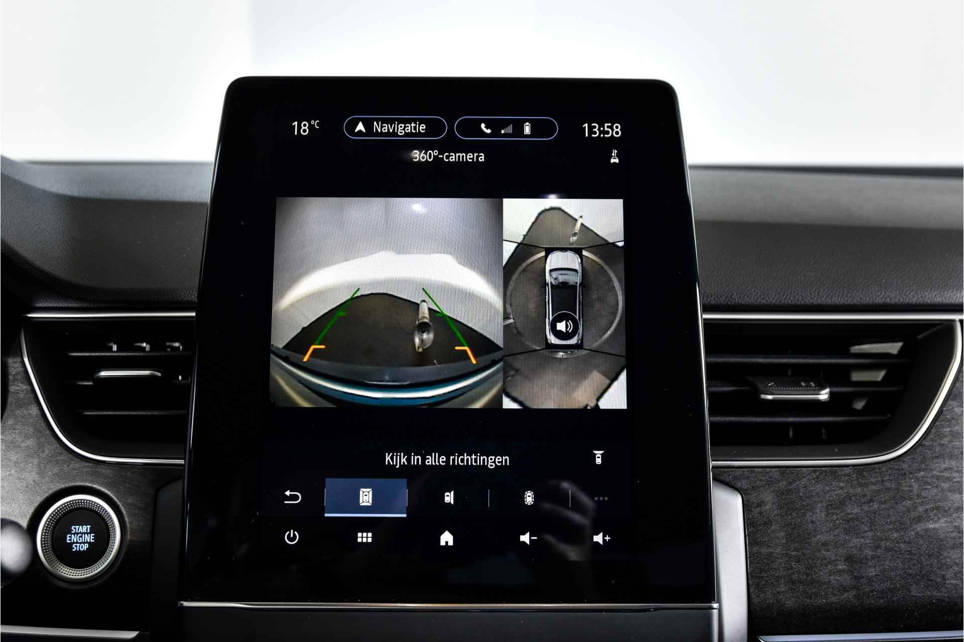 Renault Arkana 1.6 E-Tech hybrid 145 PK esprit Alpine - Automaat | Dig. Cockpit | Adapt. Cruise | Stoel- + Stuurverwarming | 360 Camera | PDC | NAV + App Connect | ECC | LM 19'' | 4916 - 21/58