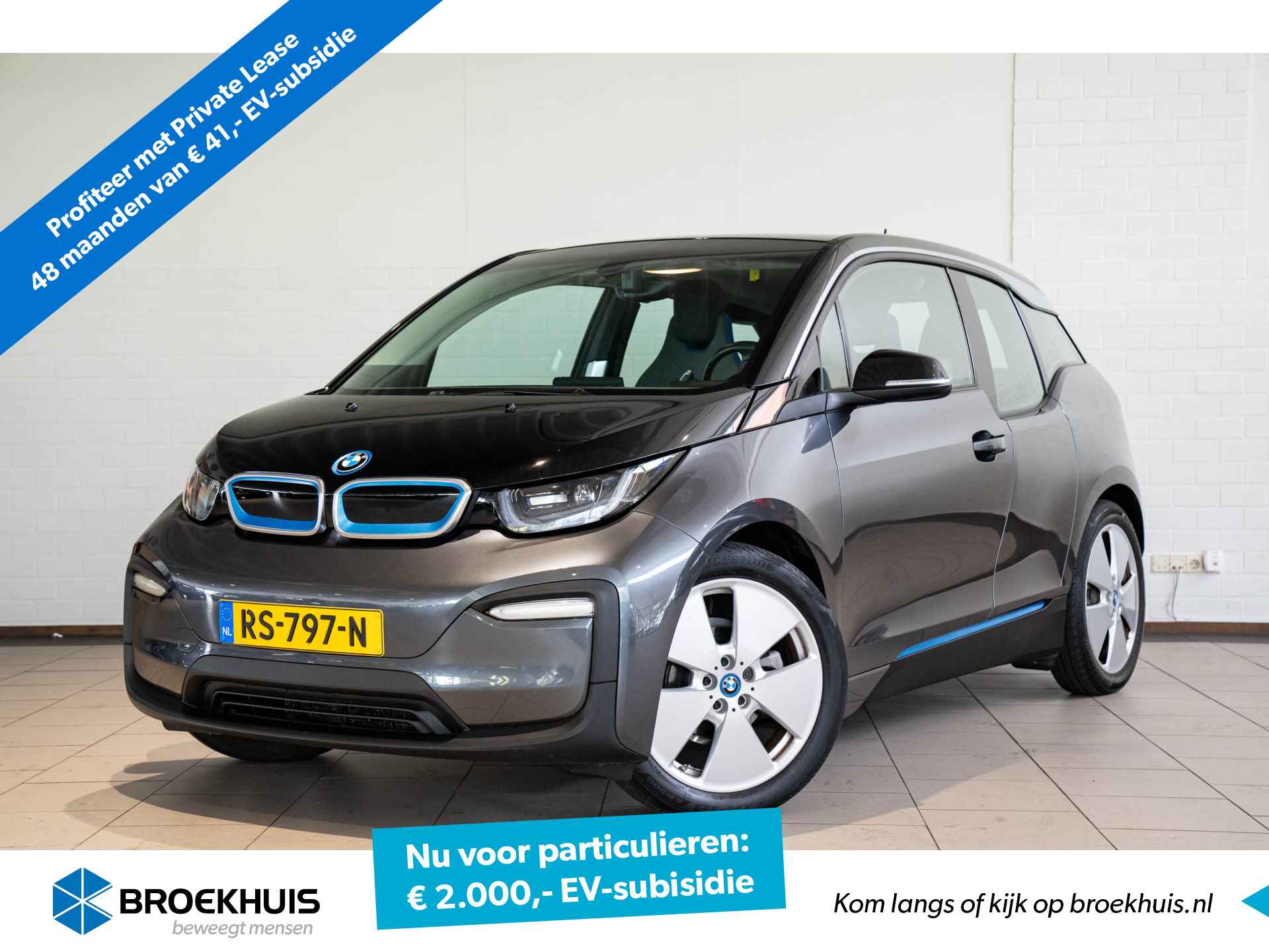 BMW i3 iPerformance 94Ah 33 kWh | Navigatie | Parkeersensoren | Lichtmetalen velgen | - 1/34