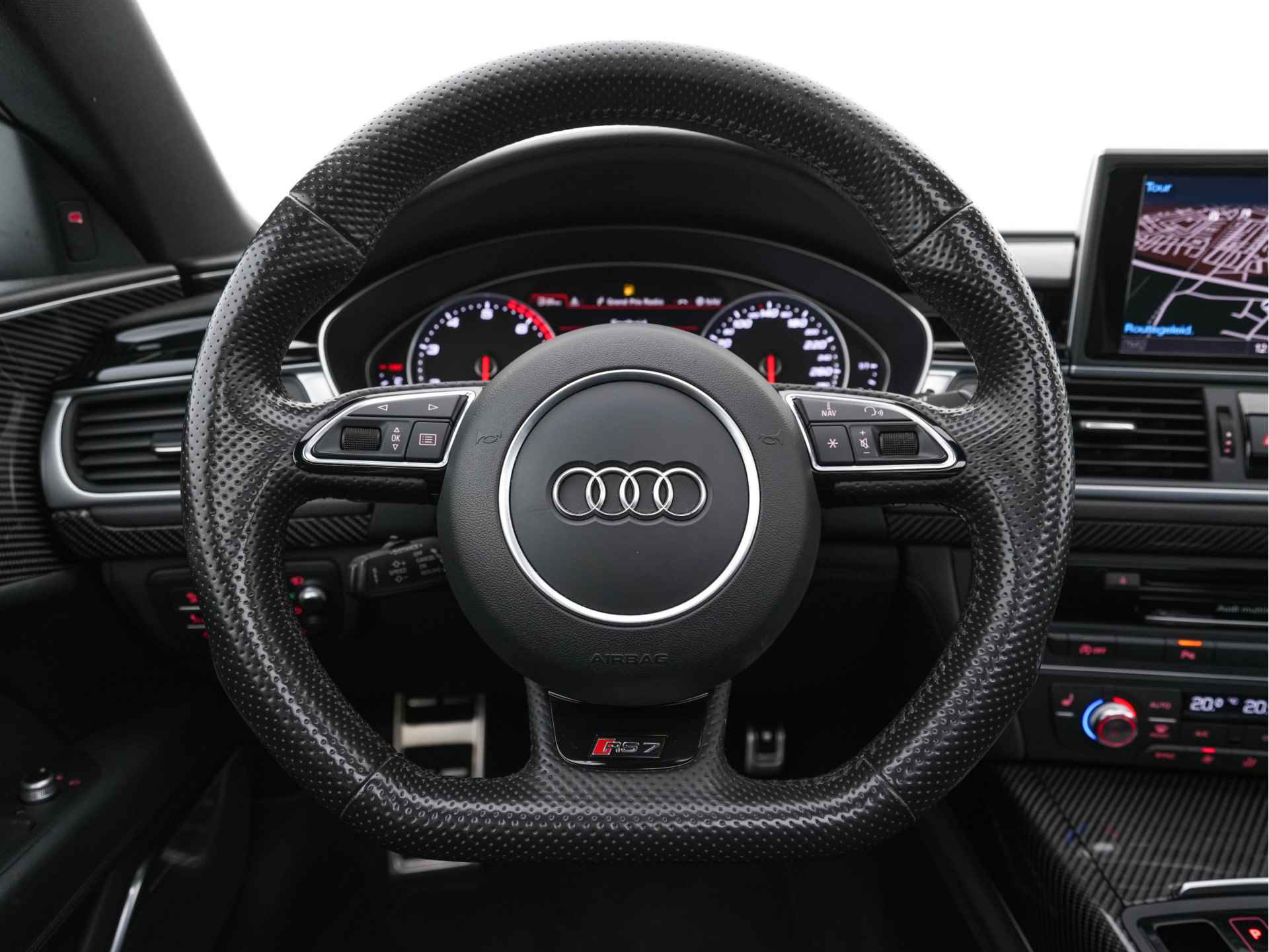 Audi RS7 Sportback 4.0 TFSI Quattro Pro Line Plus [ 730 PS ] Aut. *PANO | MILLTEK-EXHAUST| CERAMIC-BRAKES | NIGHT-VISION | HEAD-UP | BANG&OLUFSEN-SURROUND | SURROUND-VIEW | FULL-LEATHER | ADAPT.CRUISE | MATRIX-LED | BLIND-SPOT | MEMORY-PACK | NAVI-FULL - 17/44