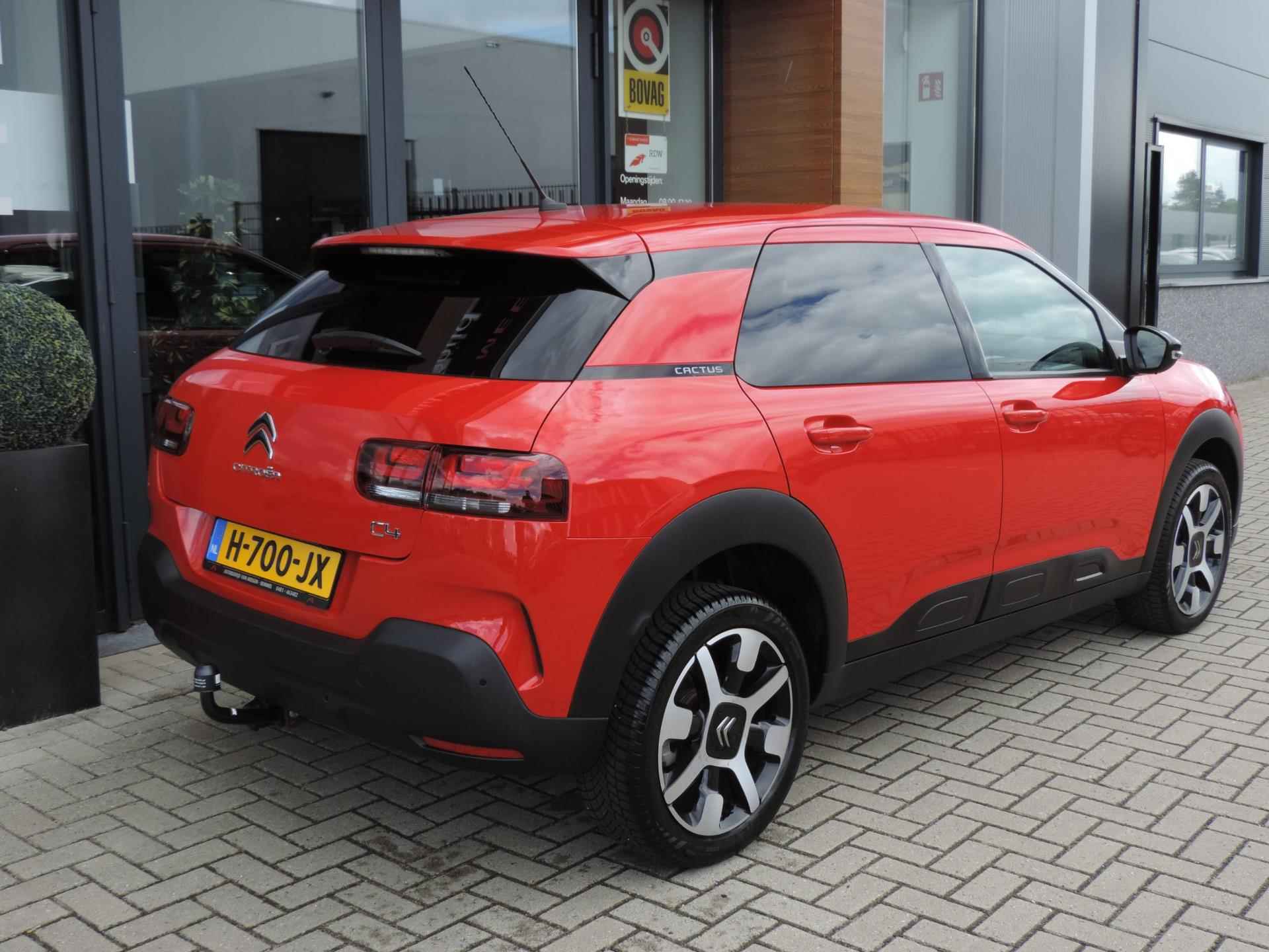 Citroen C4 Cactus 1.2-T Shine Plus AUTOMAAT 47.000km | Camera | Trekh. | DAB | 17” Allseas. | Bluetooth | Keyless | ECC | CarPlay - 5/66