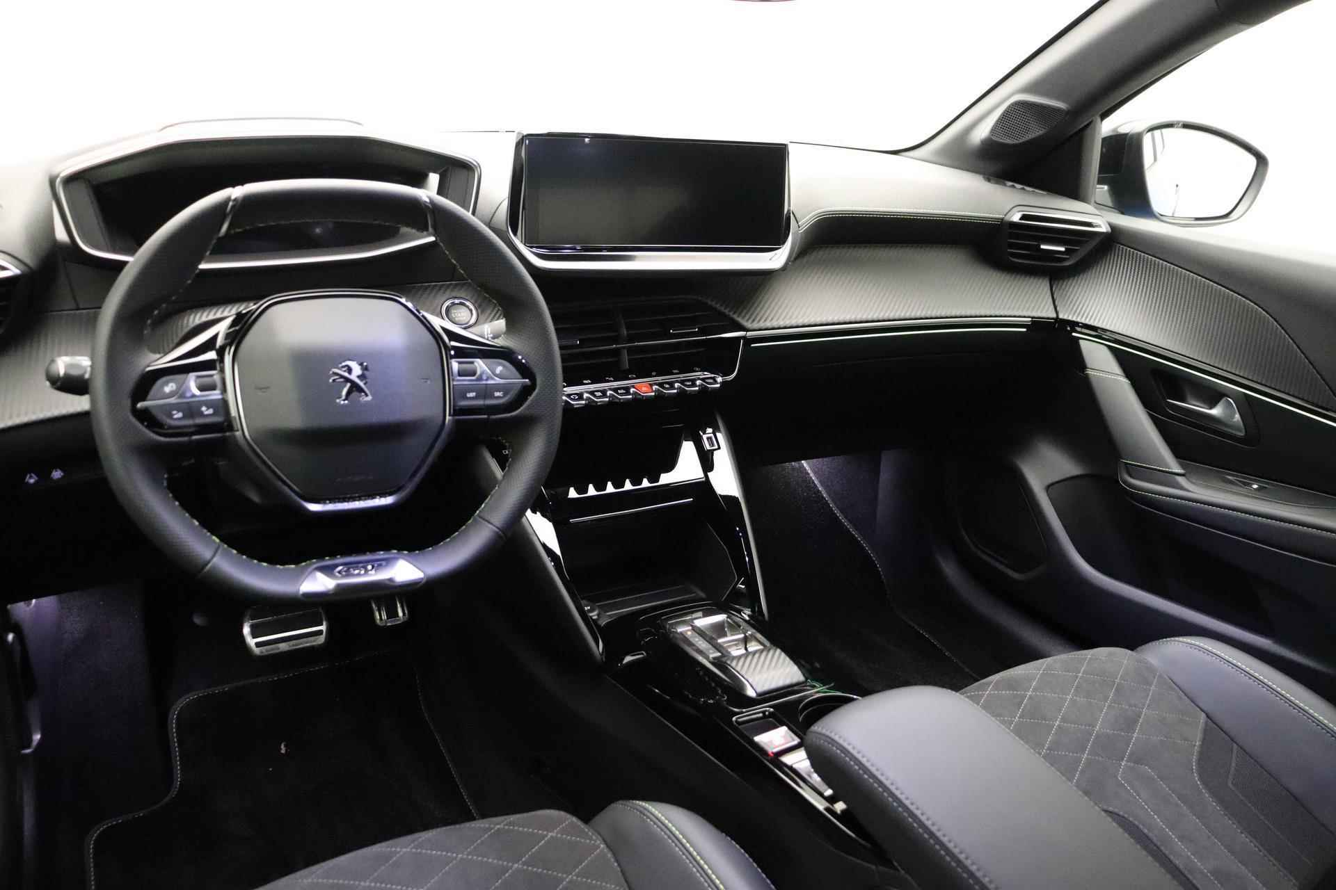 Peugeot e-208 EV GT Pack 50 kWh 130 pk 100% elektrisch automaat | 3D Cockpit | Climate control | Cruise control | LED verlichting | Bluetooth | Keyless start - 8/33