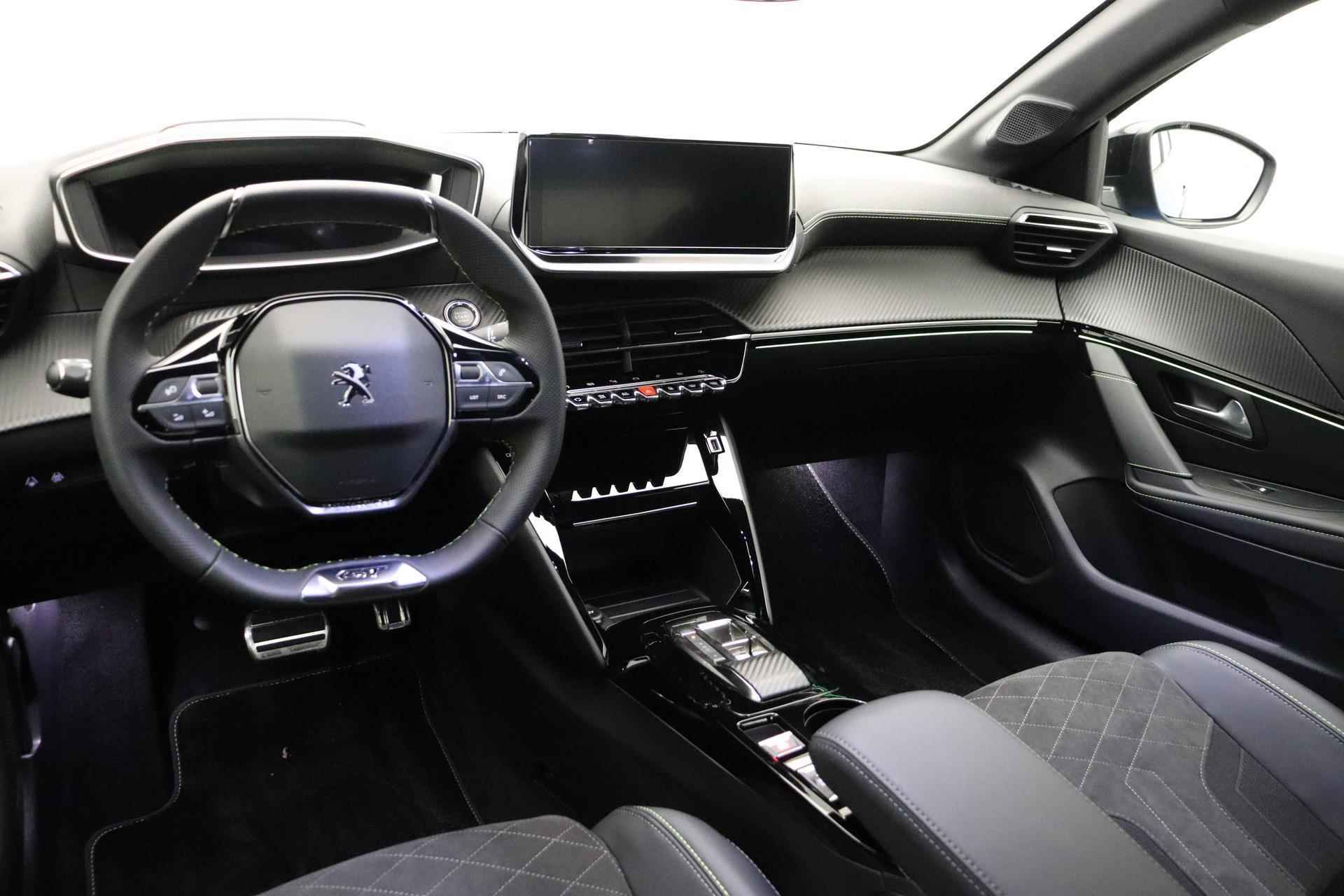 Peugeot e-208 EV GT Pack 50 kWh 130 pk 100% elektrisch automaat | 3D Cockpit | Climate control | Cruise control | LED verlichting | Bluetooth | Keyless start - 8/34