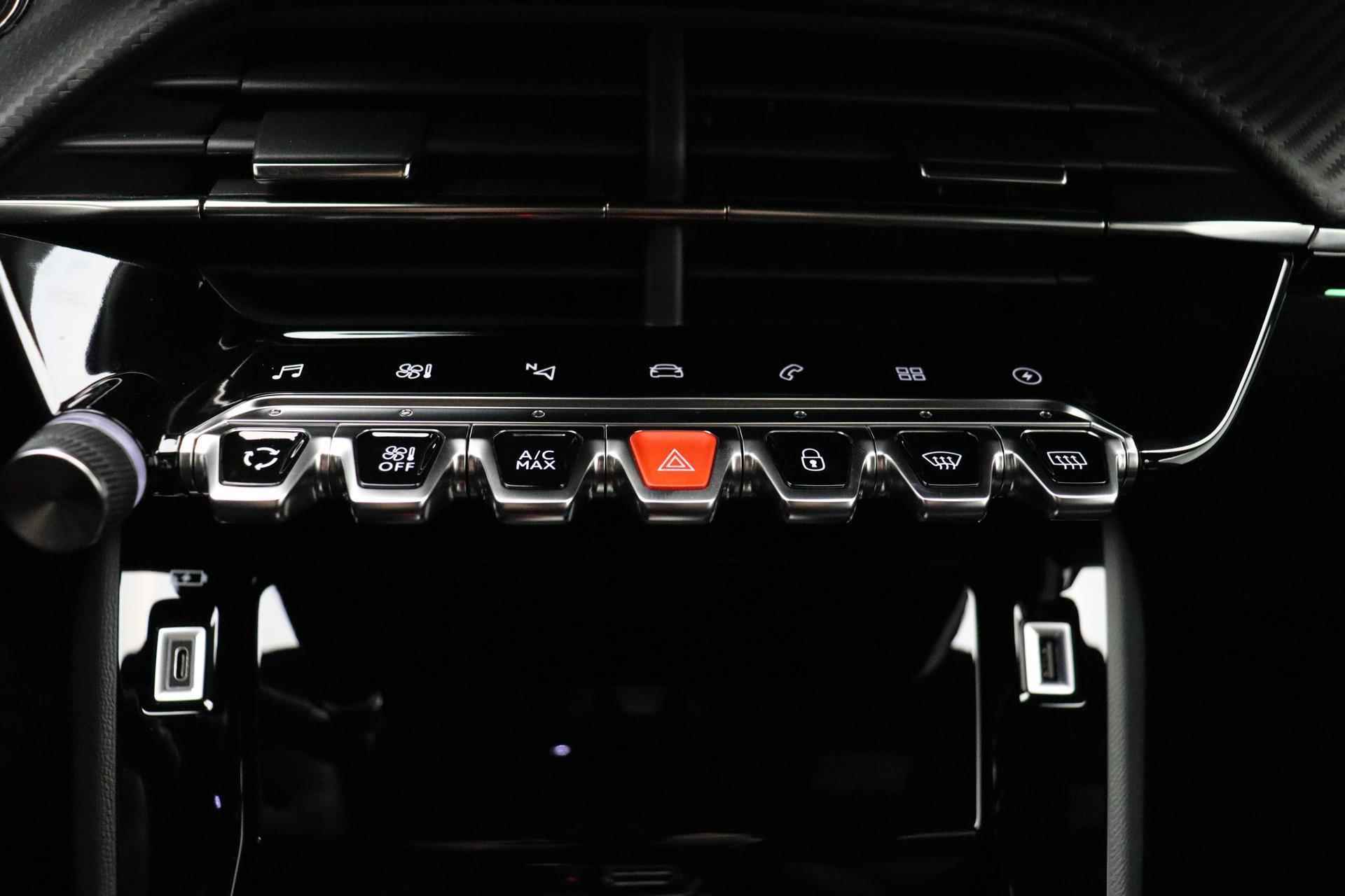 Peugeot e-208 EV GT Pack 50 kWh 130 pk 100% elektrisch automaat | 3D Cockpit | Climate control | Cruise control | LED verlichting | Bluetooth | Keyless start - 21/33