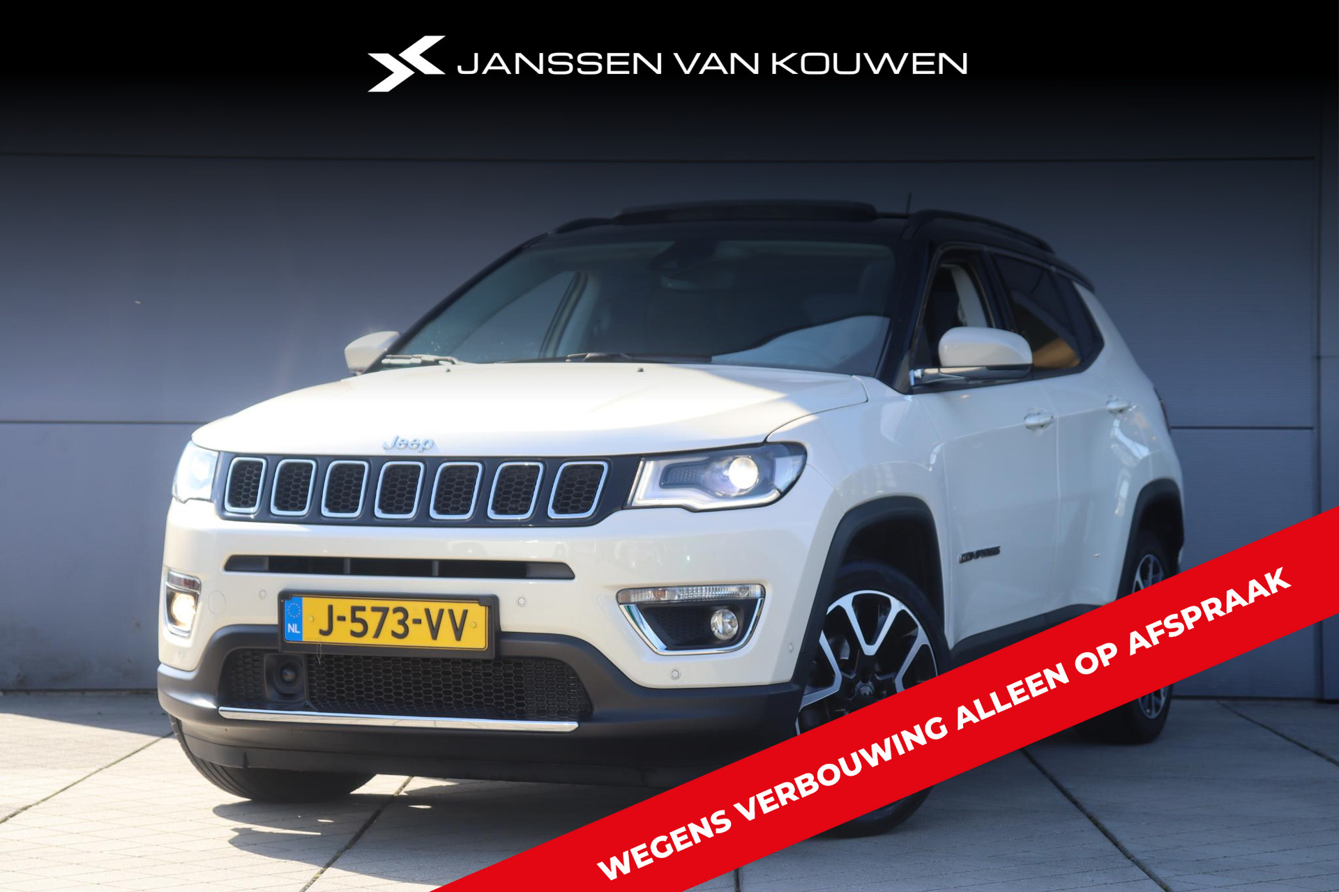 Jeep Compass 1.3T Limited / Navigatie / Schuifdak / Camera / Historie / 19''