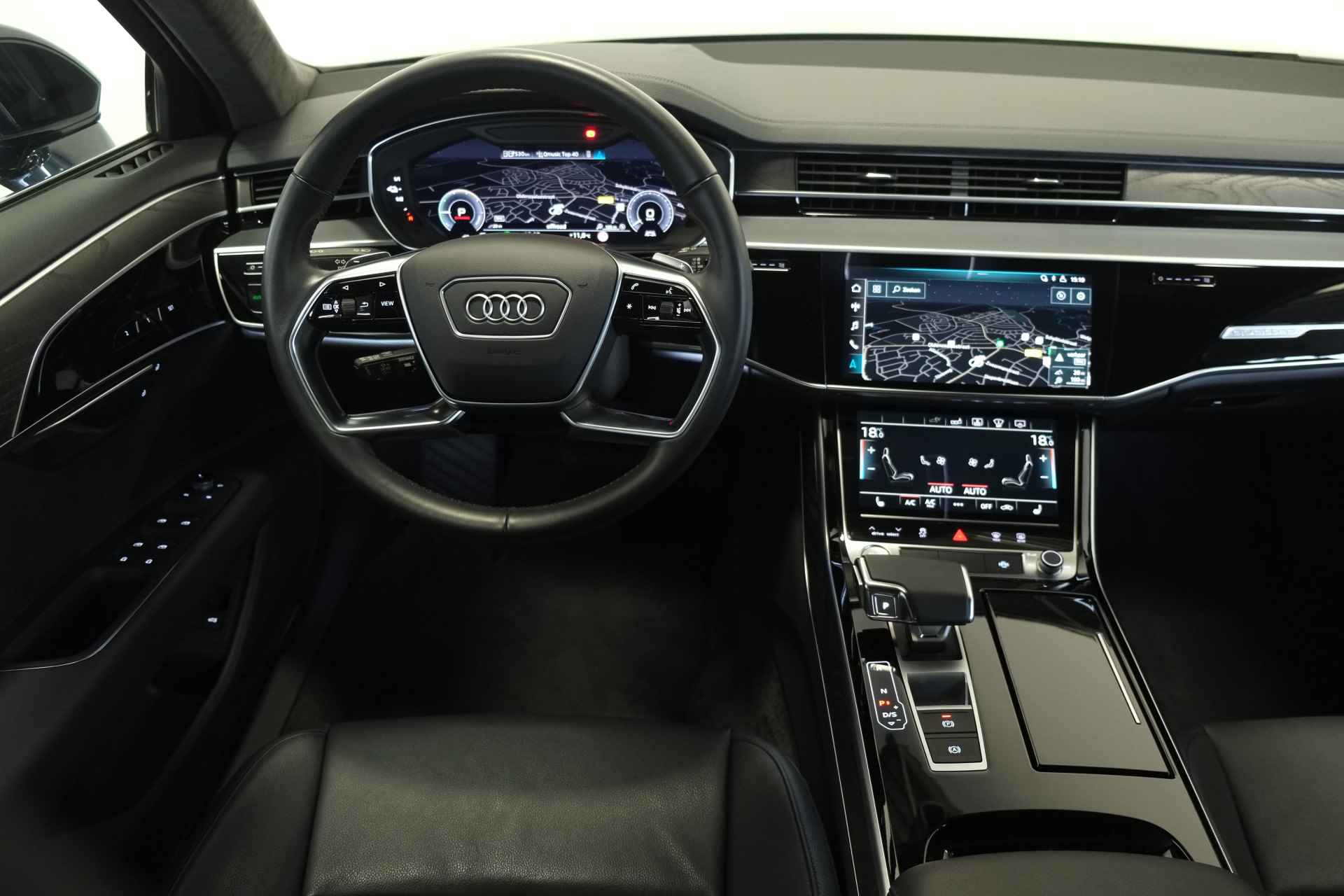 Audi A8 60 TFSI e quattro Lang / Luchtvering / ACC / Draadloos Carplay - 15/50