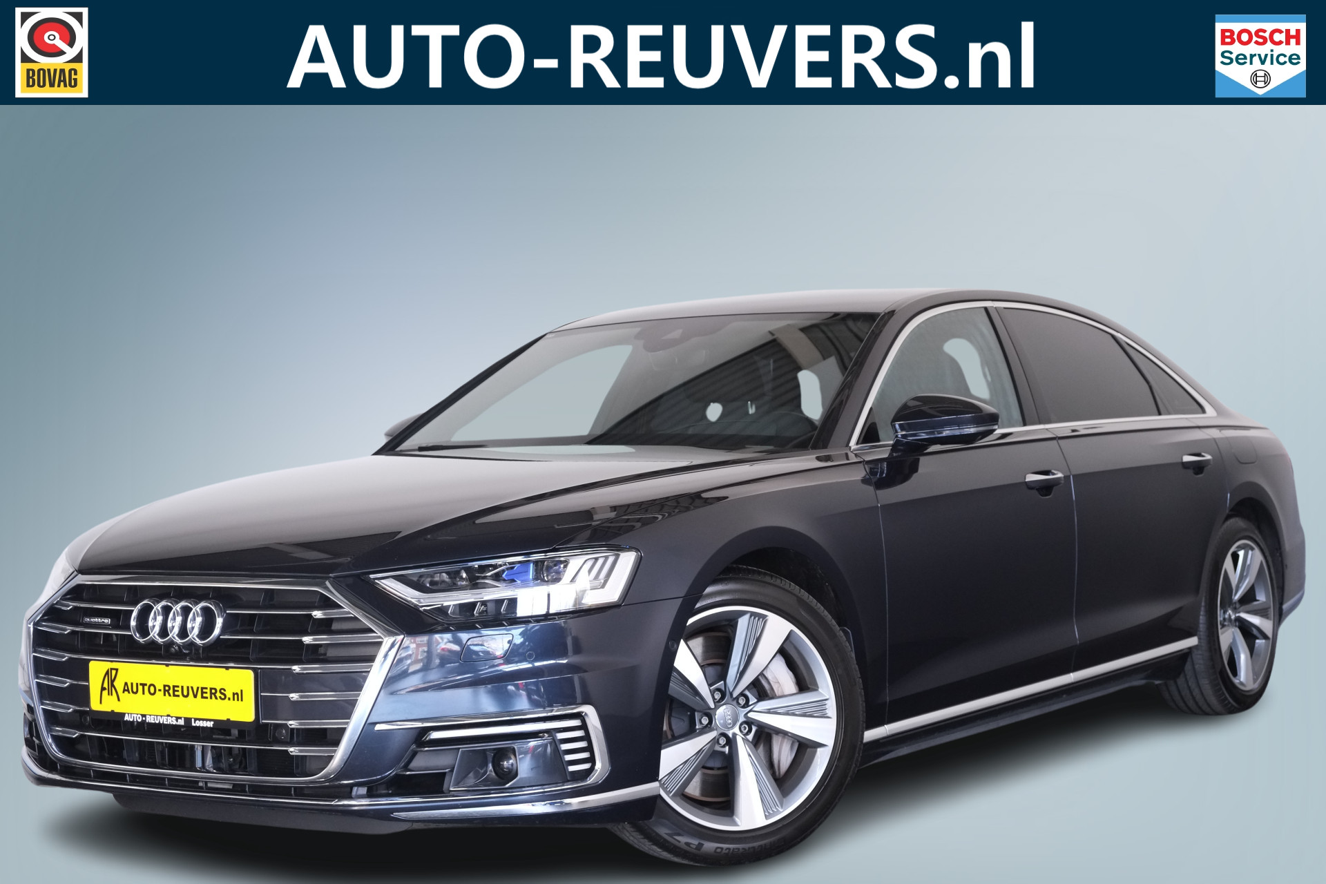 Audi A8 60 TFSI e quattro Lang / Luchtvering / ACC / Draadloos Carplay