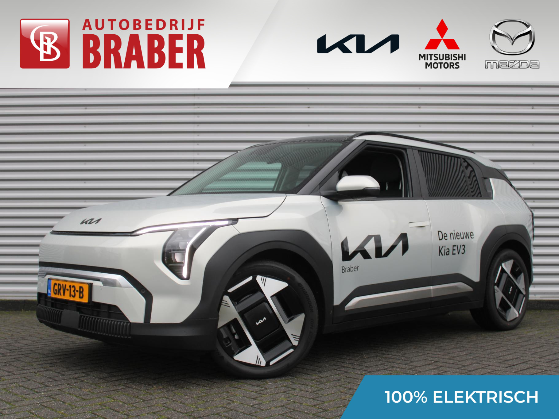 Kia EV3 Plus Advanced 58.3 kWh | Camera | 19" LM | Navi | Airco |