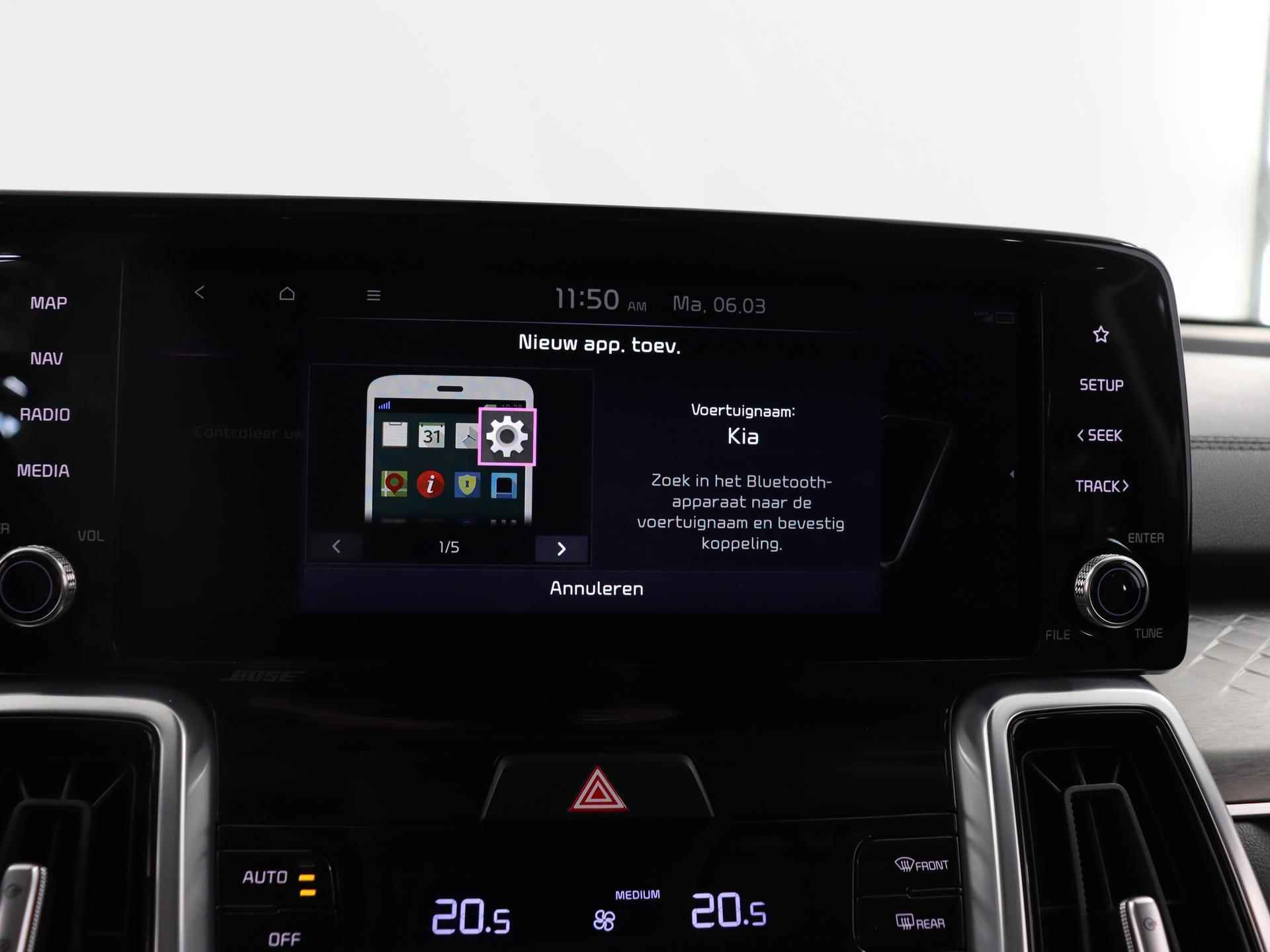 Kia Sorento 1.6 T-GDI Plug-in Hybrid 4WD DynamicPlusLine 7p. | Demo | Lederen Bekleding | Premium Audio (Bose) | Adaptieve Cruise Control | Elektrische Stoelverstelling - 21/49