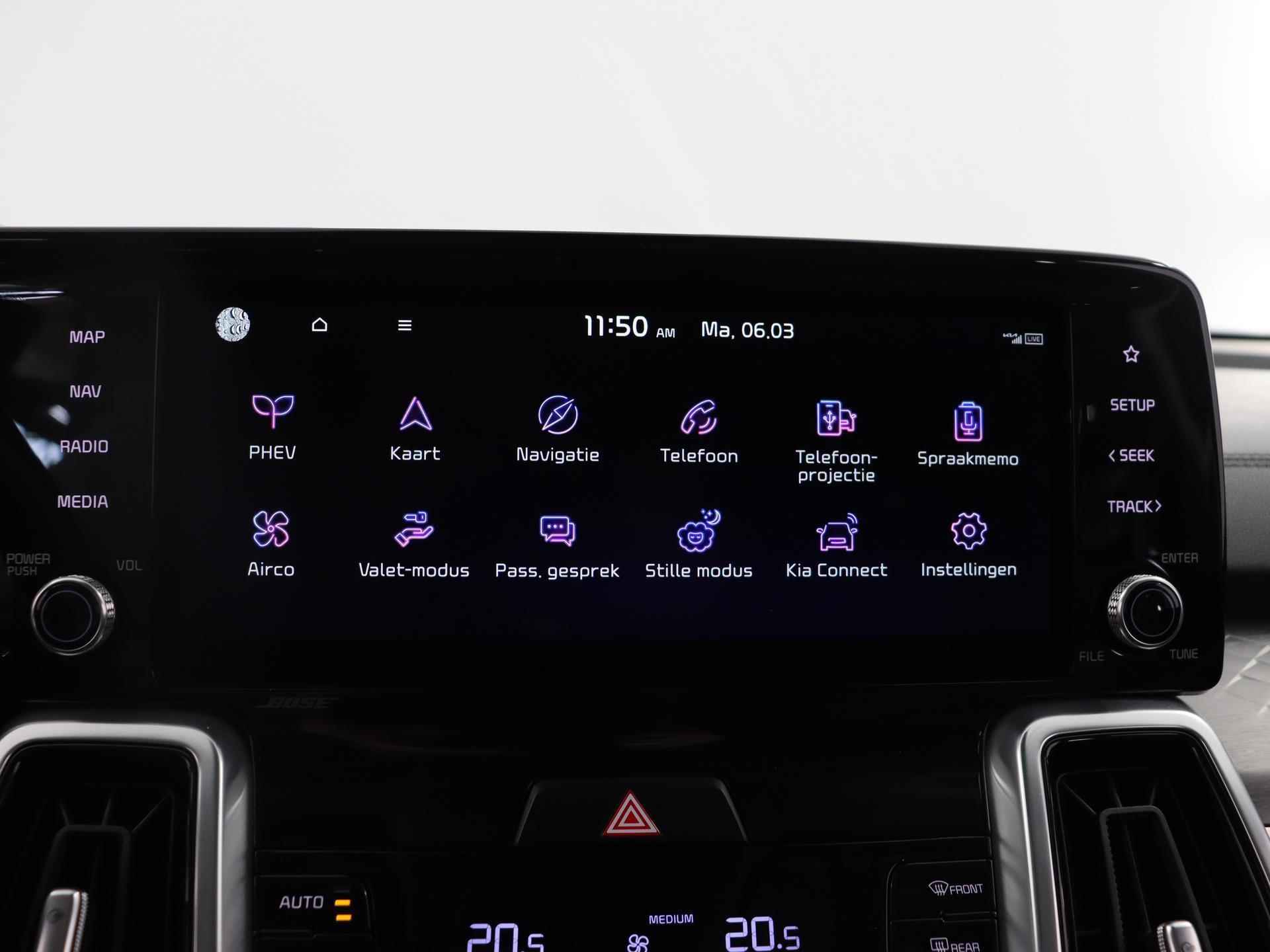 Kia Sorento 1.6 T-GDI Plug-in Hybrid 4WD DynamicPlusLine 7p. | Demo | Lederen Bekleding | Premium Audio (Bose) | Adaptieve Cruise Control | Elektrische Stoelverstelling - 25/49