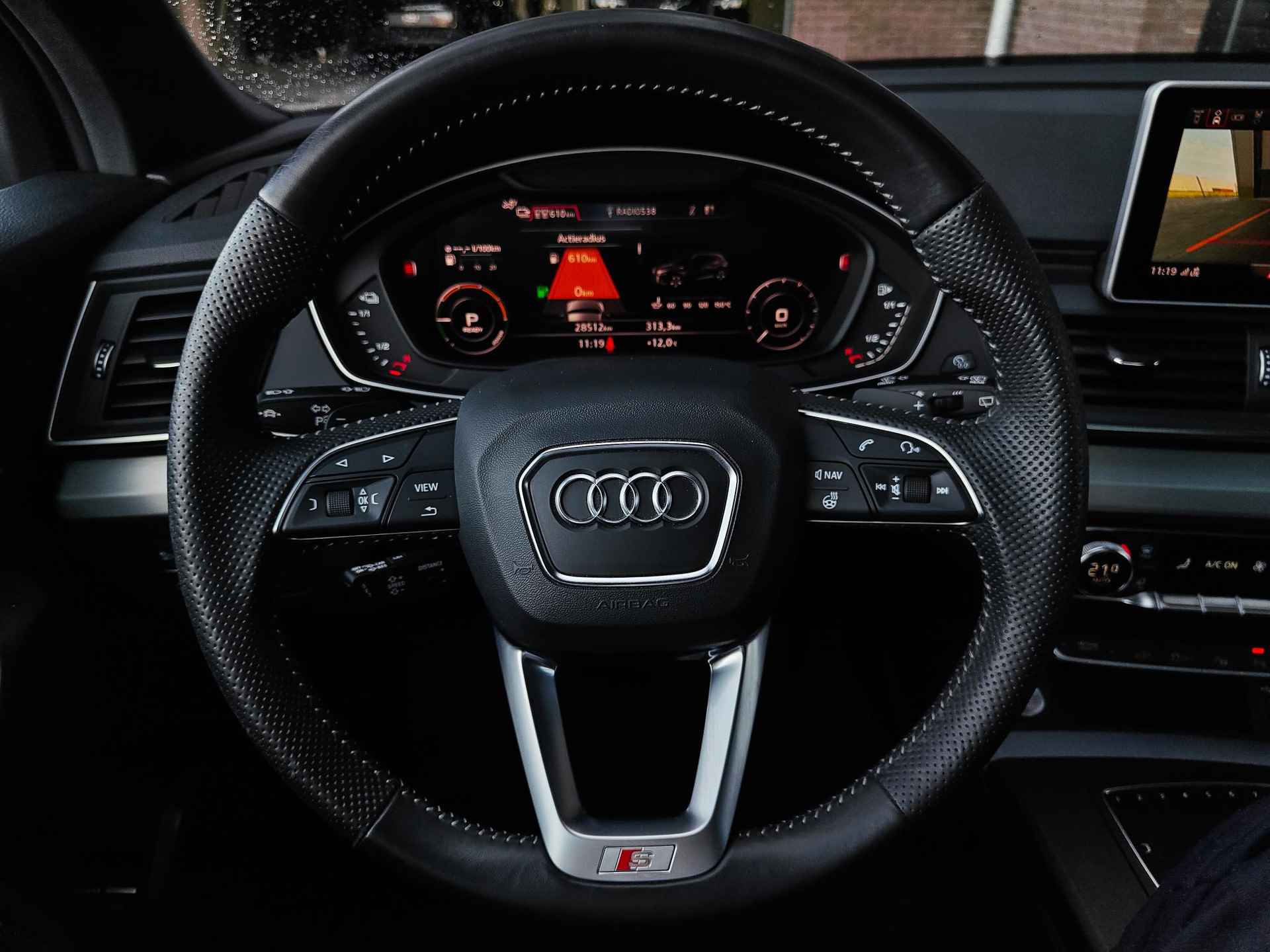 Audi Q5 55 TFSI e quattro | Pano | Luchtvering | HUD | 21" | Topview | Side | Massage | Memory | - 28/53