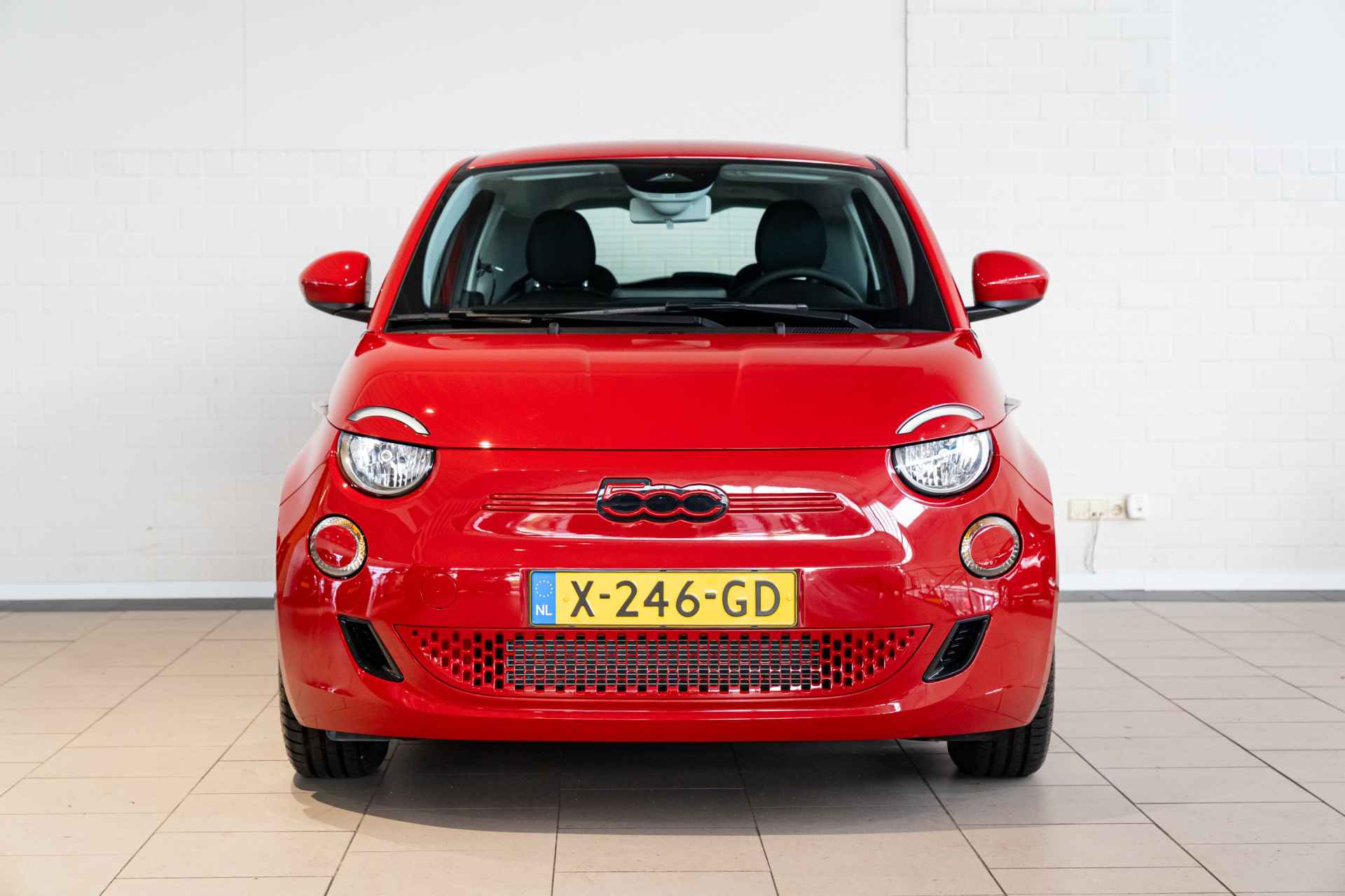 Fiat 500 RED | 3 Fase | Navigatie | Apple Carplay & Android Auto | Cruise Controle | - 2/28