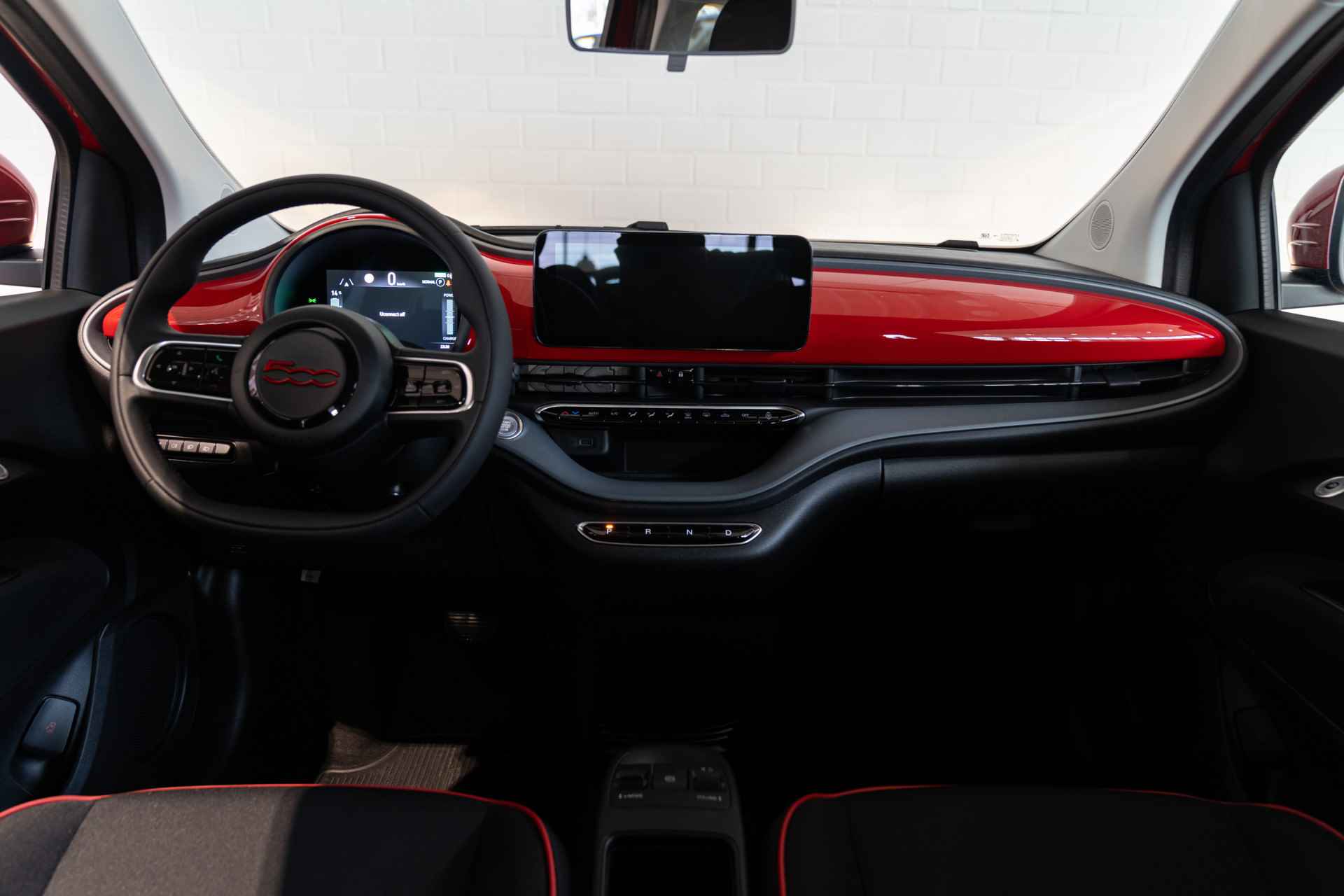 Fiat 500 RED | 3 Fase | Navigatie | Apple Carplay & Android Auto | Cruise Controle | - 24/28