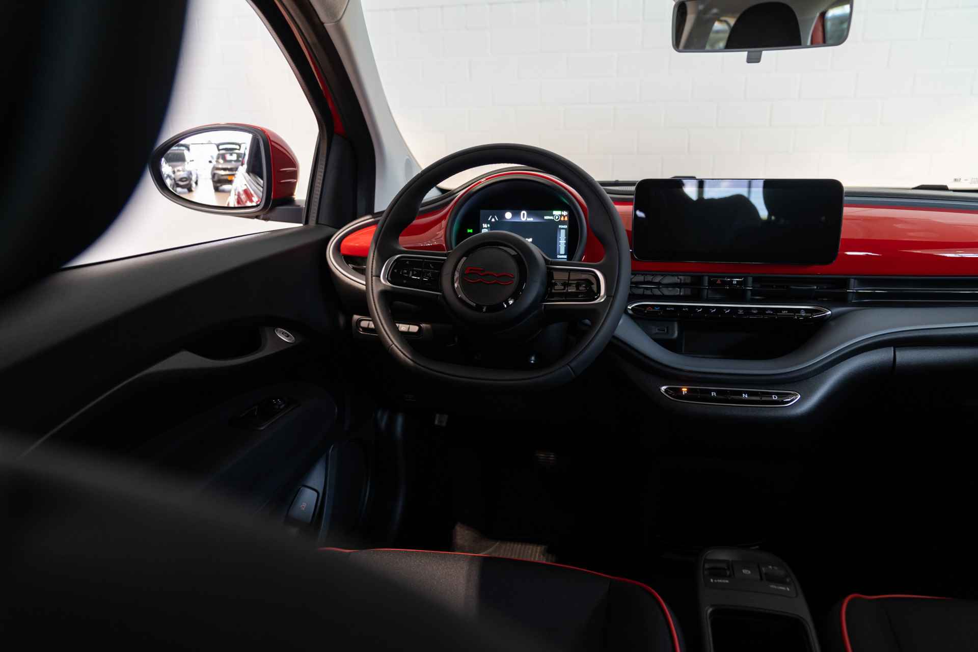 Fiat 500 RED | 3 Fase | Navigatie | Apple Carplay & Android Auto | Cruise Controle | - 25/28