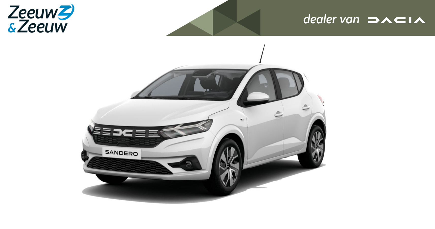 Dacia Sandero 1.0 TCe 100 ECO-G Expression  | Nieuw te bestellen bij Zeeuw & Zeeuw Leiderdorp