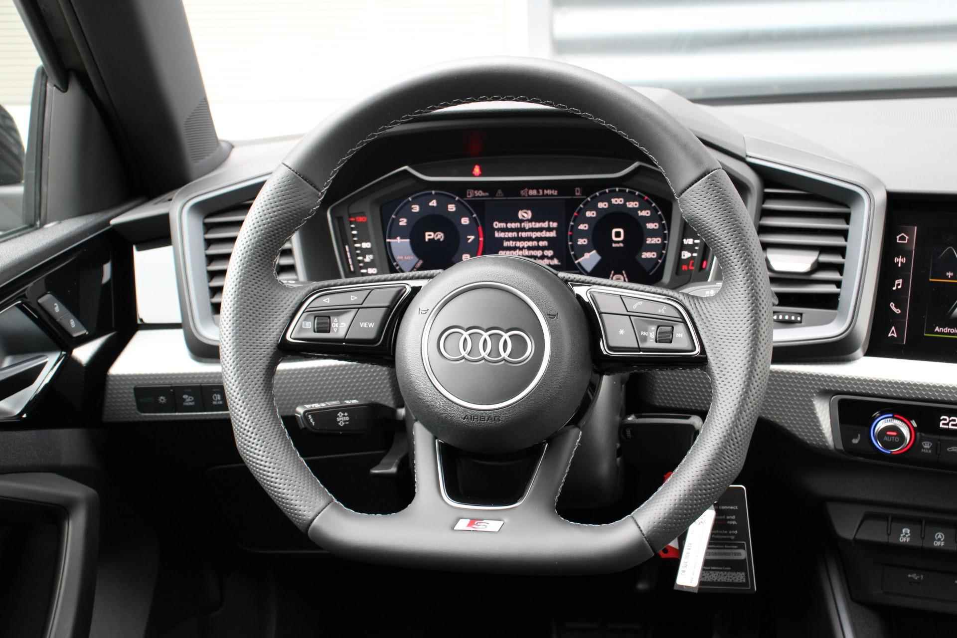 Audi A1 Sportback 25 TFSI 95pk S Edition | Stoelverwarming | Achteruitrijcamera - 23/40