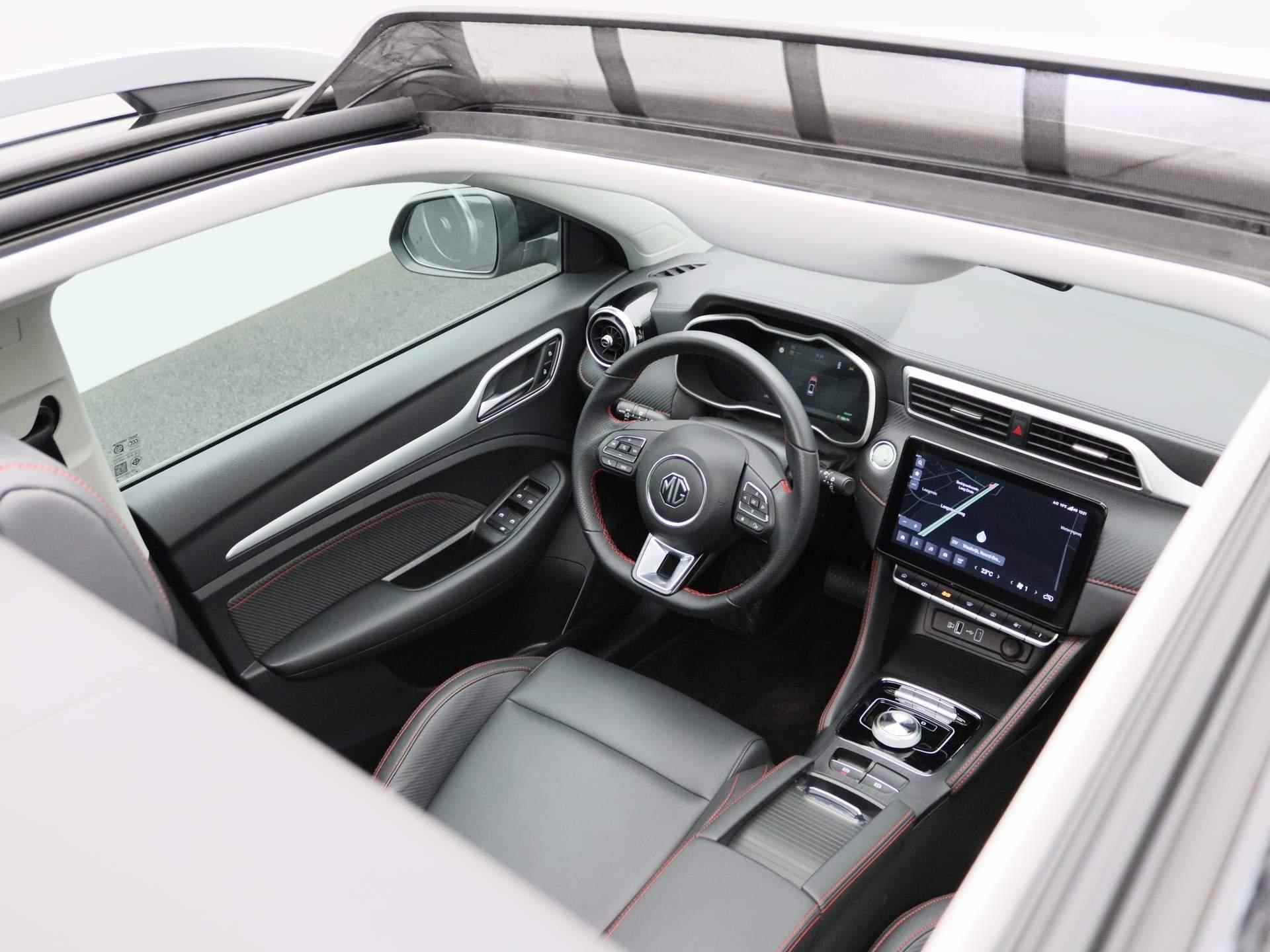 MG ZS EV Standard Range Luxury 50 kWh | Climate-Control | Navigatie | Leder Interieur | Schuifdak | - 35/43