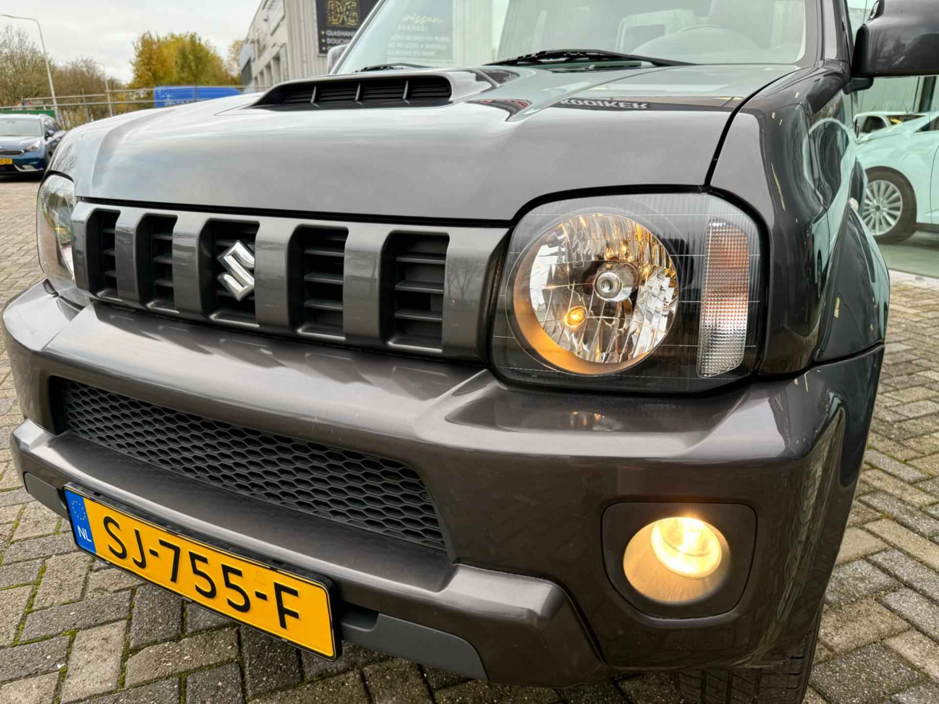 Suzuki Jimny 1.3 16V 4X4 Rhino, Leder, Schuif- Panoramadak, Airco - 32/40