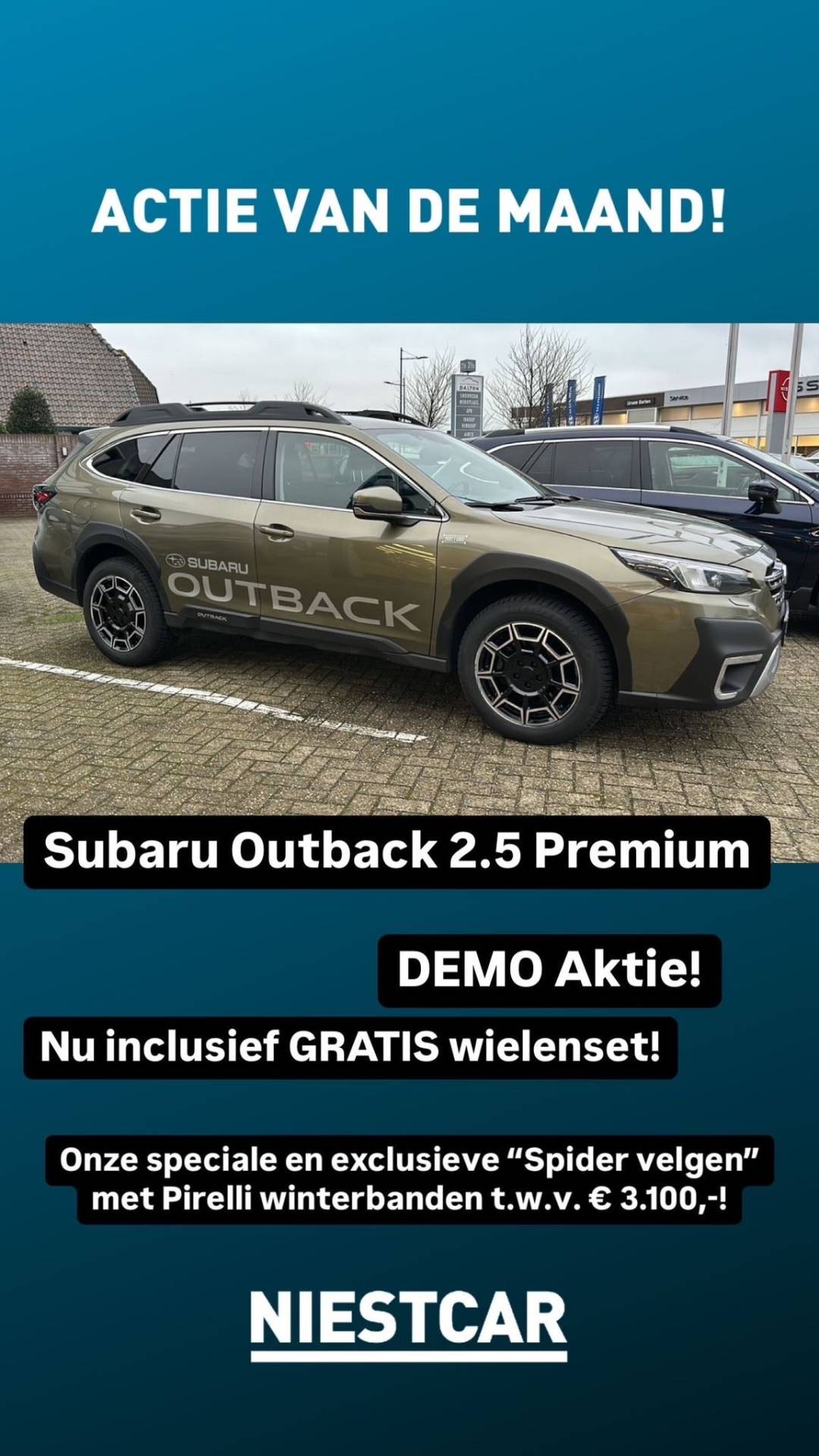 Subaru Outback 2.5i 50Yr Edition Eye-Sight / Navigatie / Apple Carplay en android auto