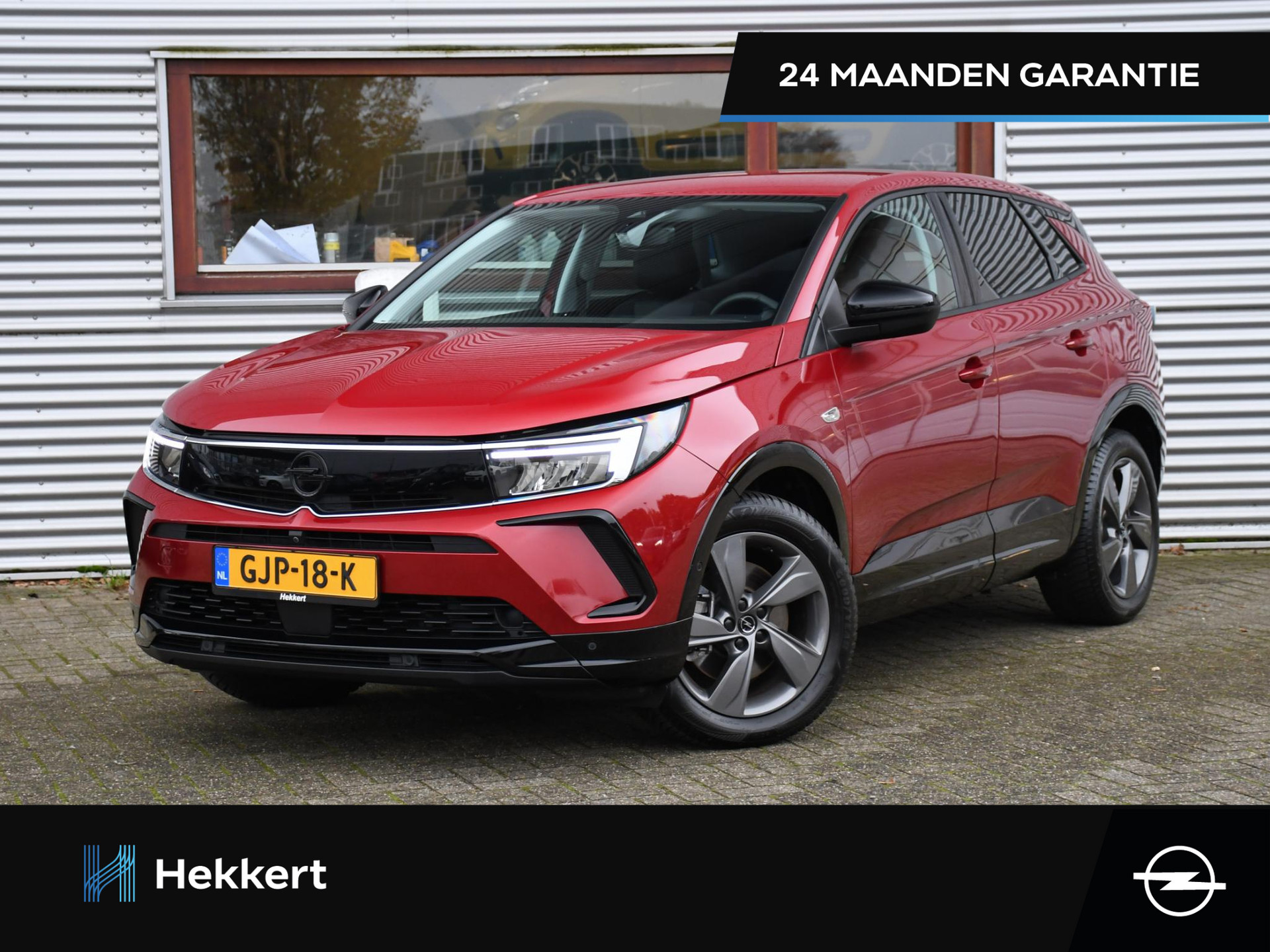 Opel Grandland Level 3 1.6 Turbo Hybrid 225pk Automaat NAVI | CAMERA VOOR + ACHTER | ADAP. CRUISE | STUURVERWARMING | 18''LM | PRIVACY GLASS