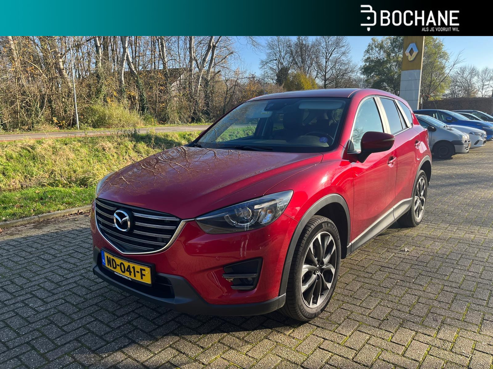 Mazda CX-5 2.0 SkyActiv-G 165 GT-M Line 2WD | Trekhaak | Navi | Clima | Leder | Cruise | LM velgen 19" | PDC V+A + Camera