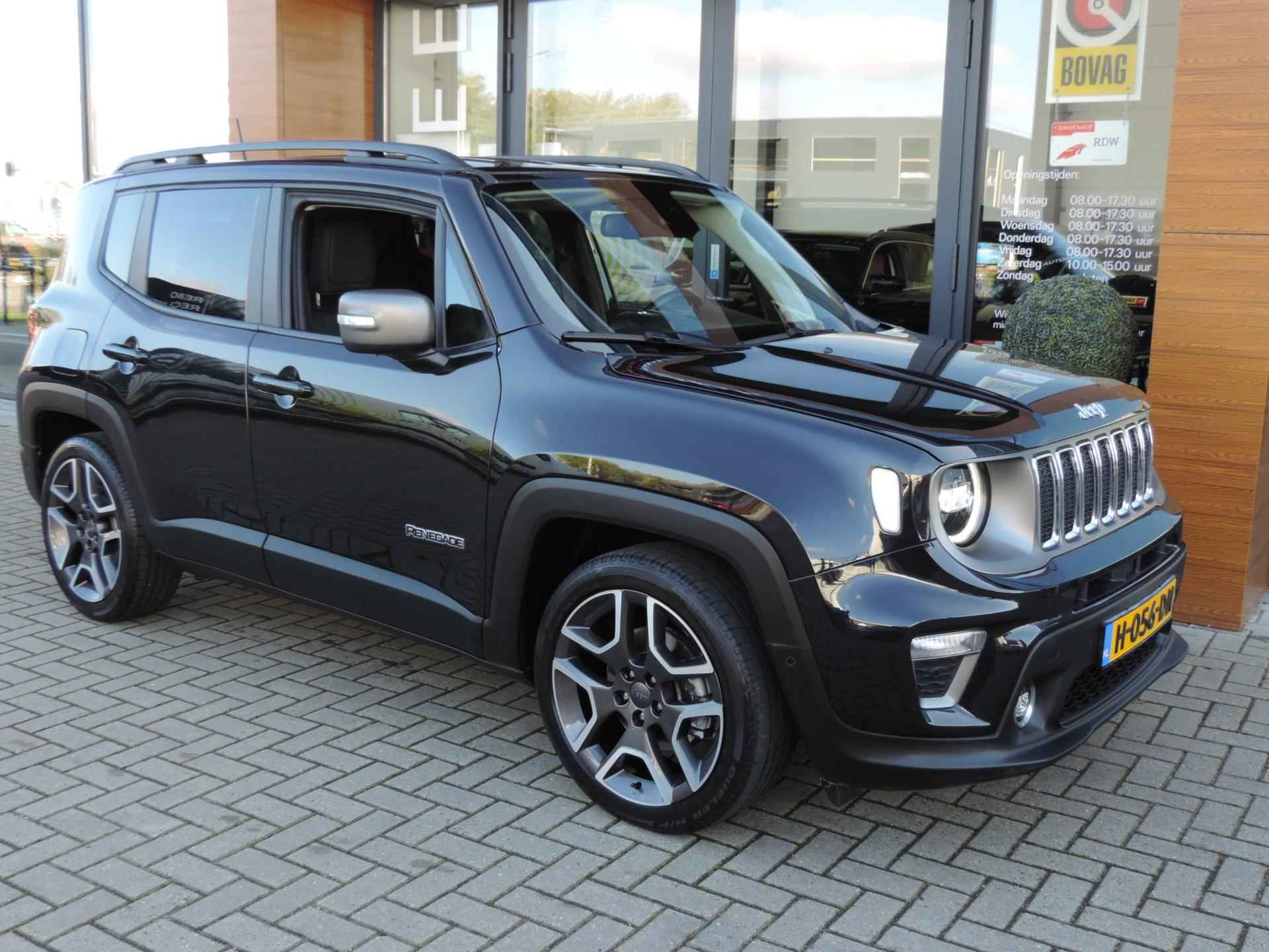 Jeep Renegade 1.0T Limited 25.000km | LED kopl | 19” | Camera | Dodehoek | Leder | Stoel/stuurverw | Keyless | Priv.glas | CarPlay - 4/72