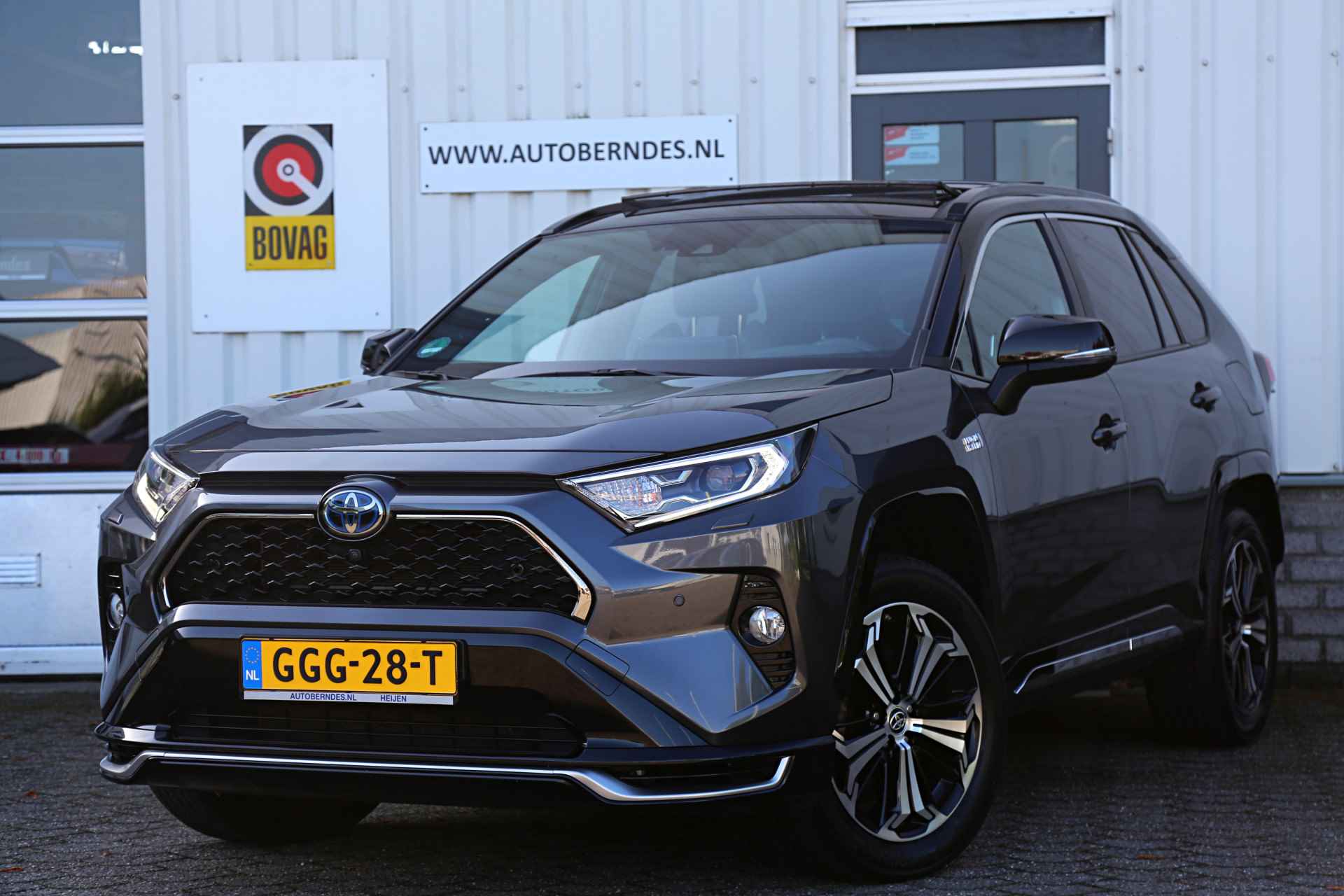 Toyota RAV4 2.5 Plug-in Hybrid 306PK PHEV AWD*Fabrieksgarantie t/m 06-2026*Perfect Toyota Onderh.*1ste Eig.*BTW*Panodak/Leder/360/HUD/DAB/Me - 1/72