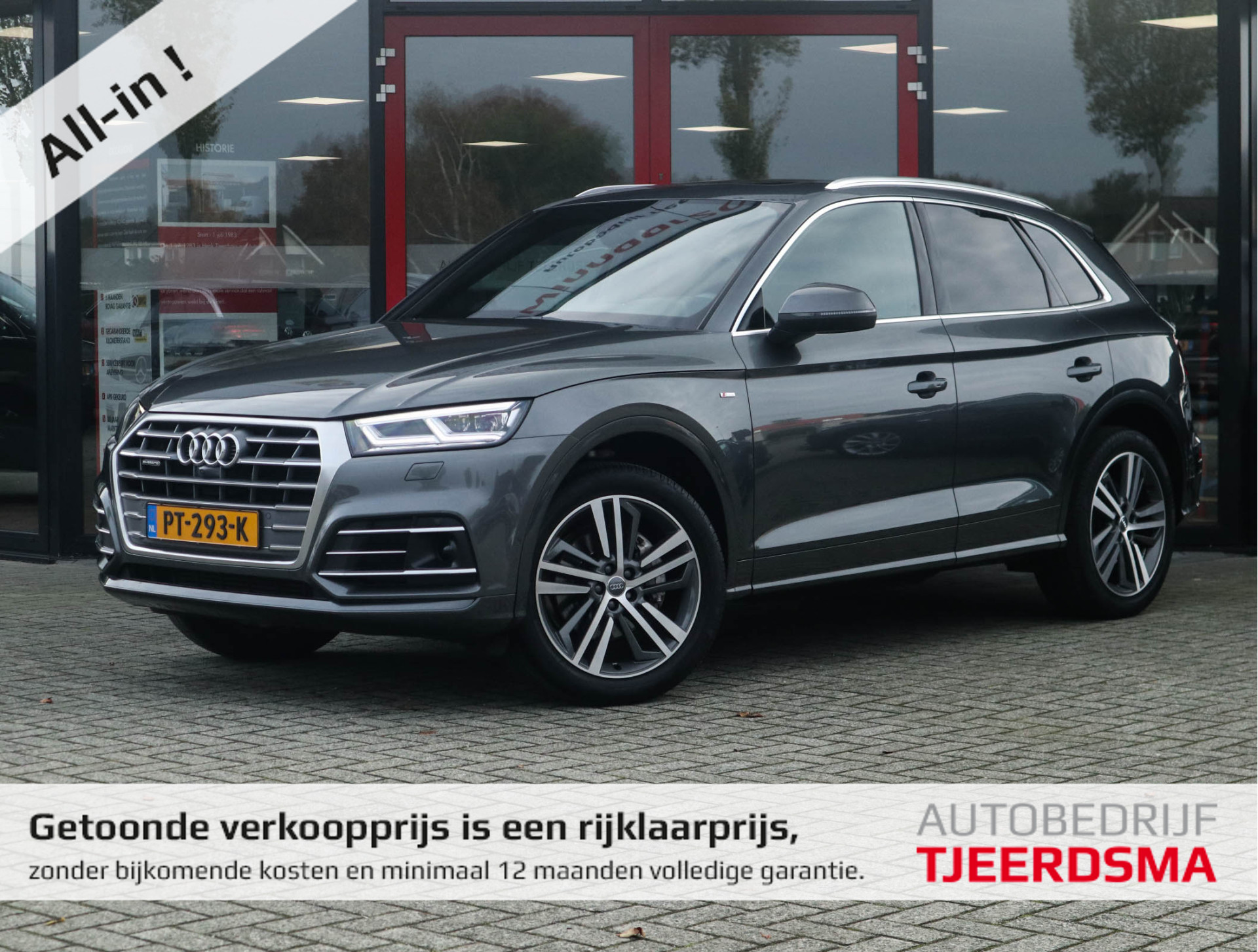 Audi Q5 2.0 TFSI quattro Sport Pro Line S Navi/Clima/Adapt.Cruise/Panodak/360GradenCAM/2XS-line/DCC/Trekhaak