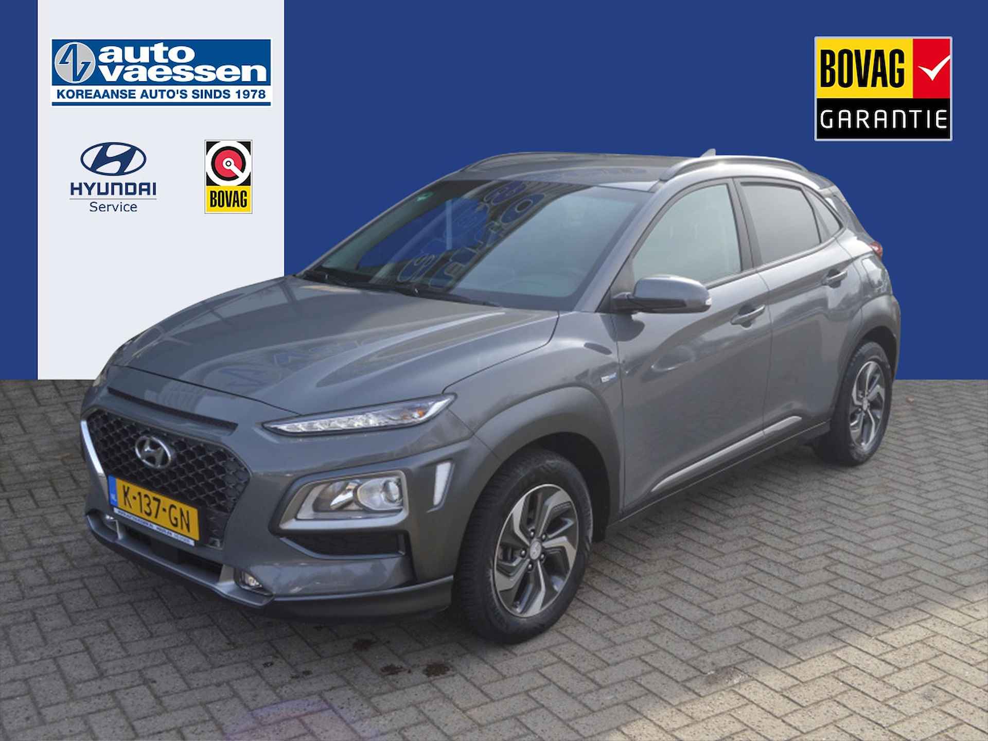 Hyundai Kona 1.6 GDI HEV Fashion NL-auto dec. 2020 1e eig.