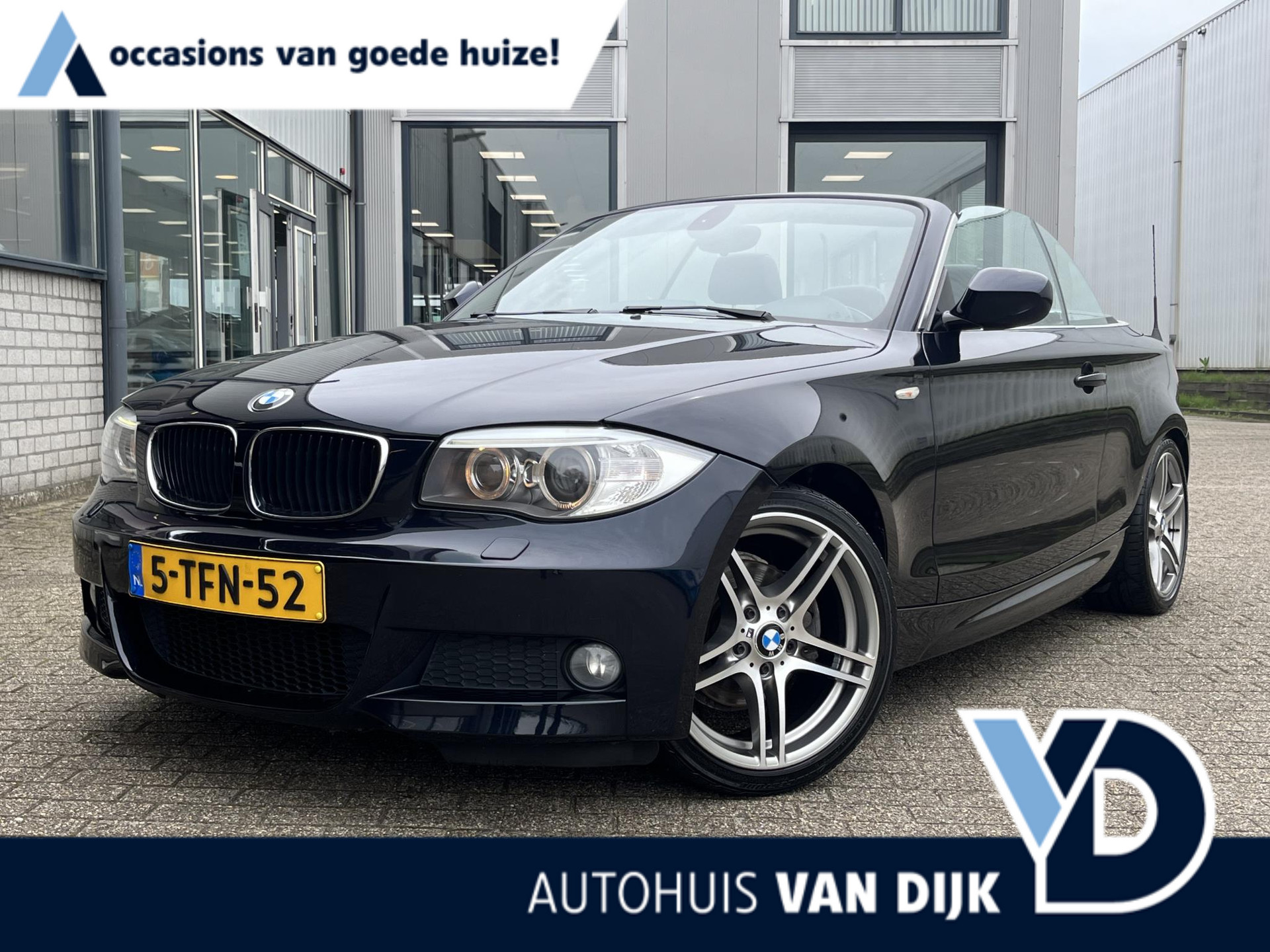 BMW 1-serie Cabrio 118i M Sport Edition | NL Auto/Voll.Historie/M-sport pakket/Navi/Cruise/Clima/Afn.Trekhaak