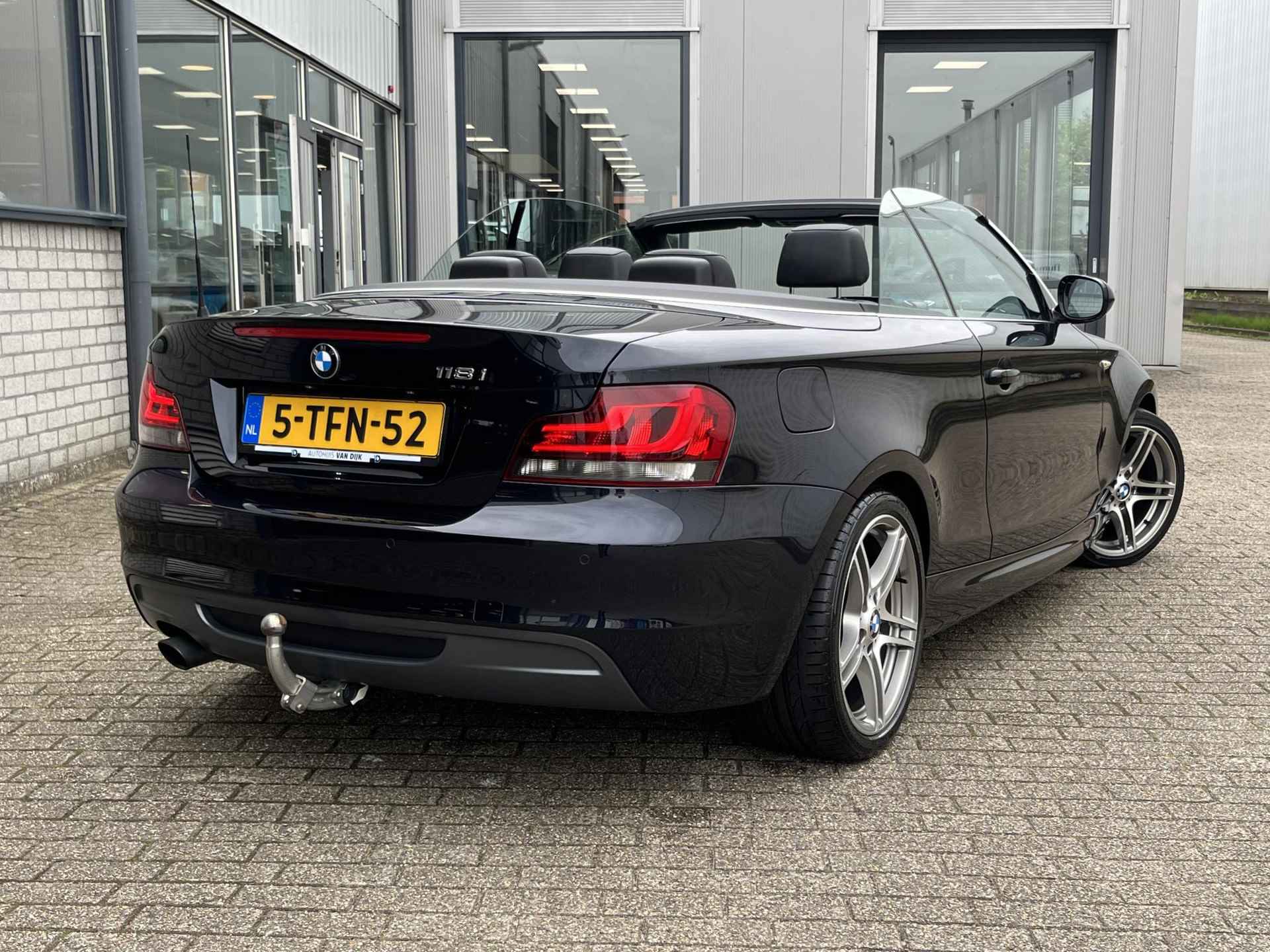 BMW 1-serie Cabrio 118i M Sport Edition | NL Auto/Voll.Historie/M-sport pakket/Navi/Cruise/Clima/Afn.Trekhaak - 7/92