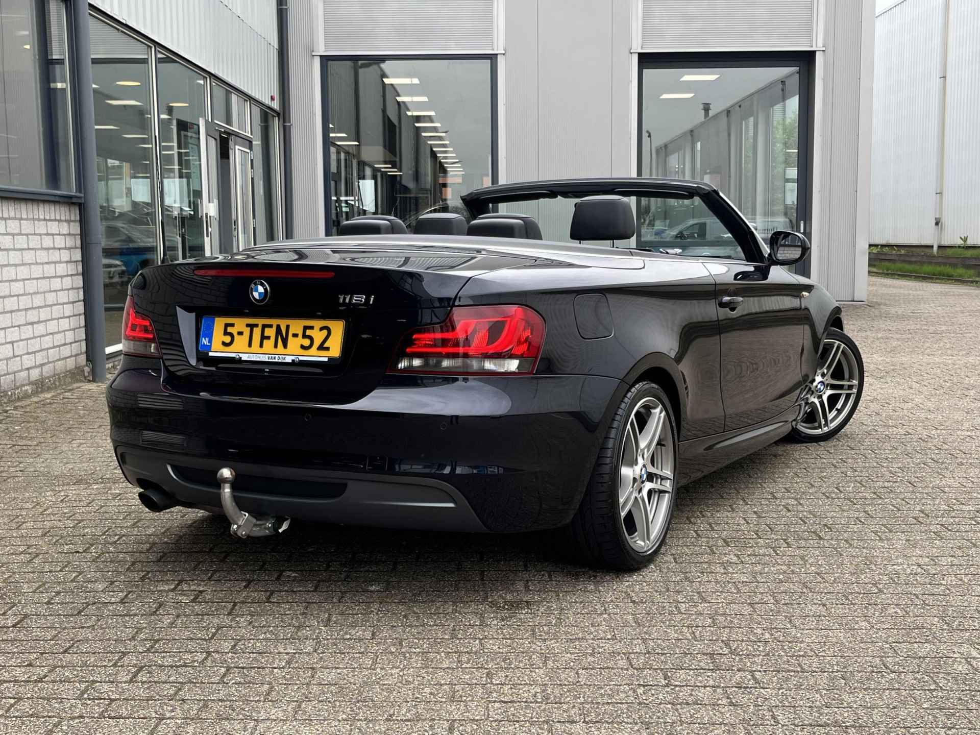 BMW 1-serie Cabrio 118i M Sport Edition | NL Auto/Voll.Historie/M-sport pakket/Navi/Cruise/Clima/Afn.Trekhaak - 8/92