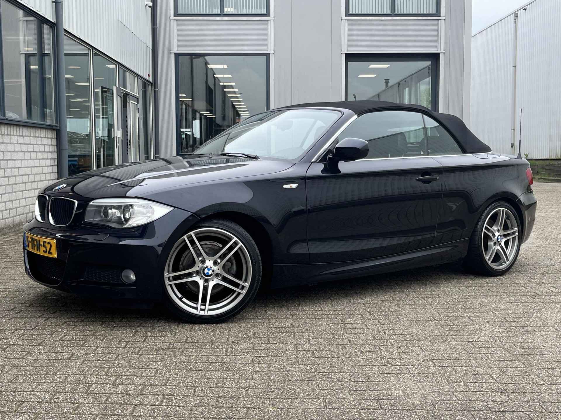 BMW 1-serie Cabrio 118i M Sport Edition | NL Auto/Voll.Historie/M-sport pakket/Navi/Cruise/Clima/Afn.Trekhaak - 35/92