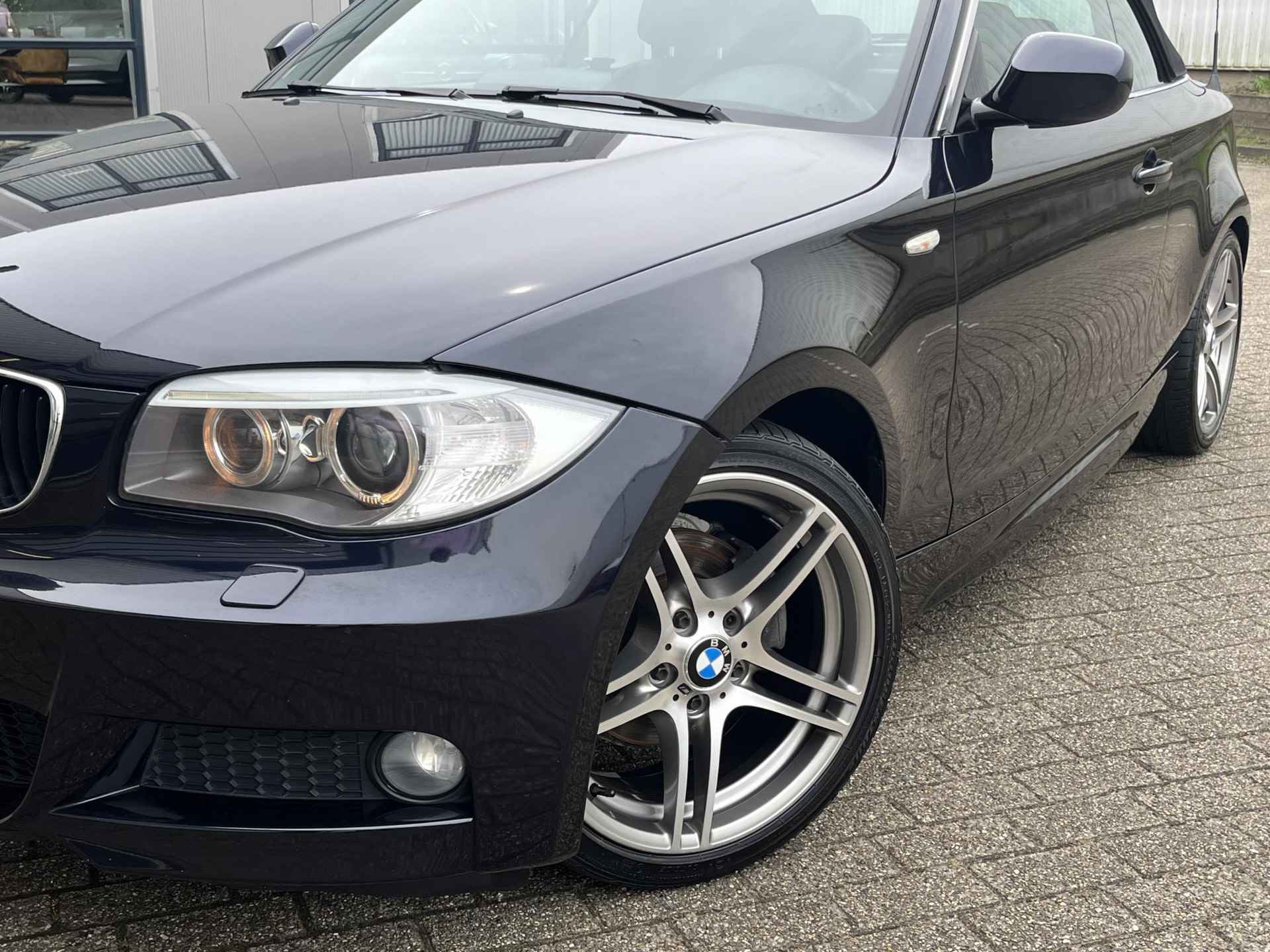 BMW 1-serie Cabrio 118i M Sport Edition | NL Auto/Voll.Historie/M-sport pakket/Navi/Cruise/Clima/Afn.Trekhaak - 39/92