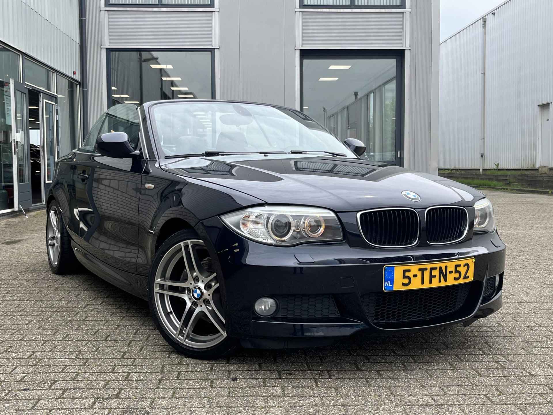 BMW 1-serie Cabrio 118i M Sport Edition | NL Auto/Voll.Historie/M-sport pakket/Navi/Cruise/Clima/Afn.Trekhaak - 51/92