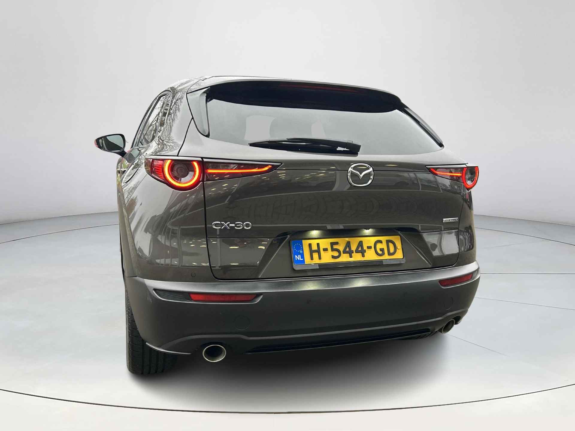 Mazda CX-30 2.0 e-SkyActiv-X M Hybrid Luxury | Automaat | Navigatie | Sportvelgen | Lederenbekleding | - 7/22