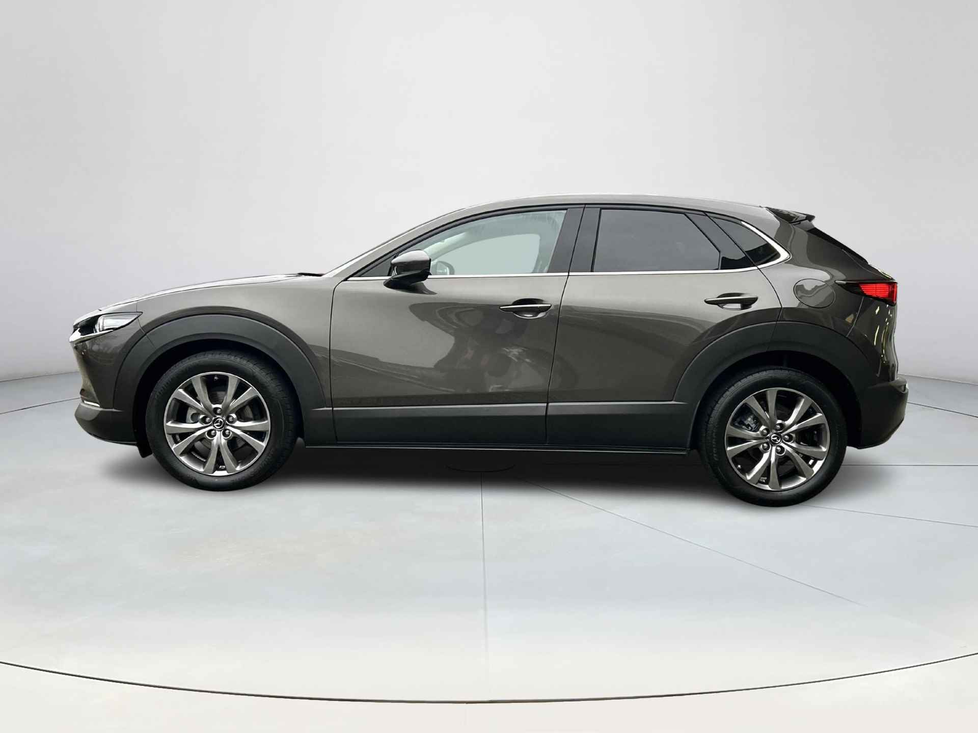 Mazda CX-30 2.0 e-SkyActiv-X M Hybrid Luxury | Automaat | Navigatie | Sportvelgen | Lederenbekleding | - 9/22