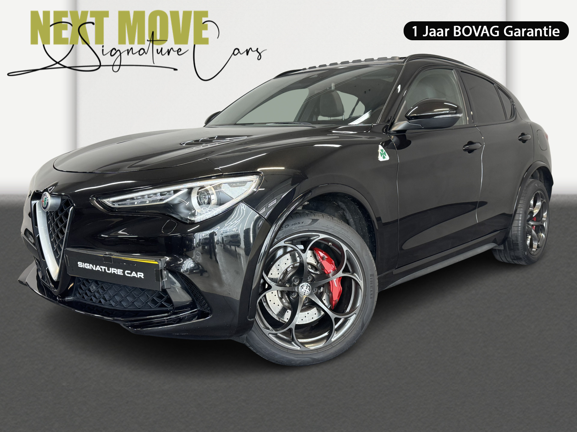 Alfa Romeo Stelvio 2.9 V6 AWD Quadrifoglio ✅ PANORAMADAK ✅ CARBON ✅ HARMAN KARDON ✅ GARANTIE ✅