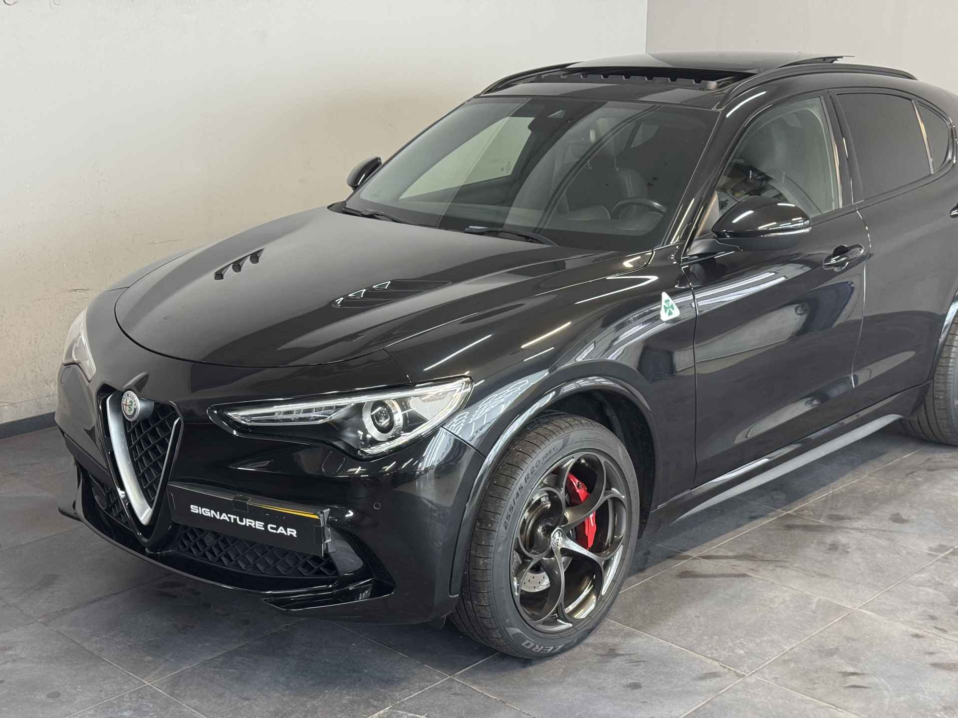 Alfa Romeo Stelvio 2.9 V6 AWD Quadrifoglio ✅ PANORAMADAK ✅ CARBON ✅ HARMAN KARDON ✅ GARANTIE ✅ - 6/97