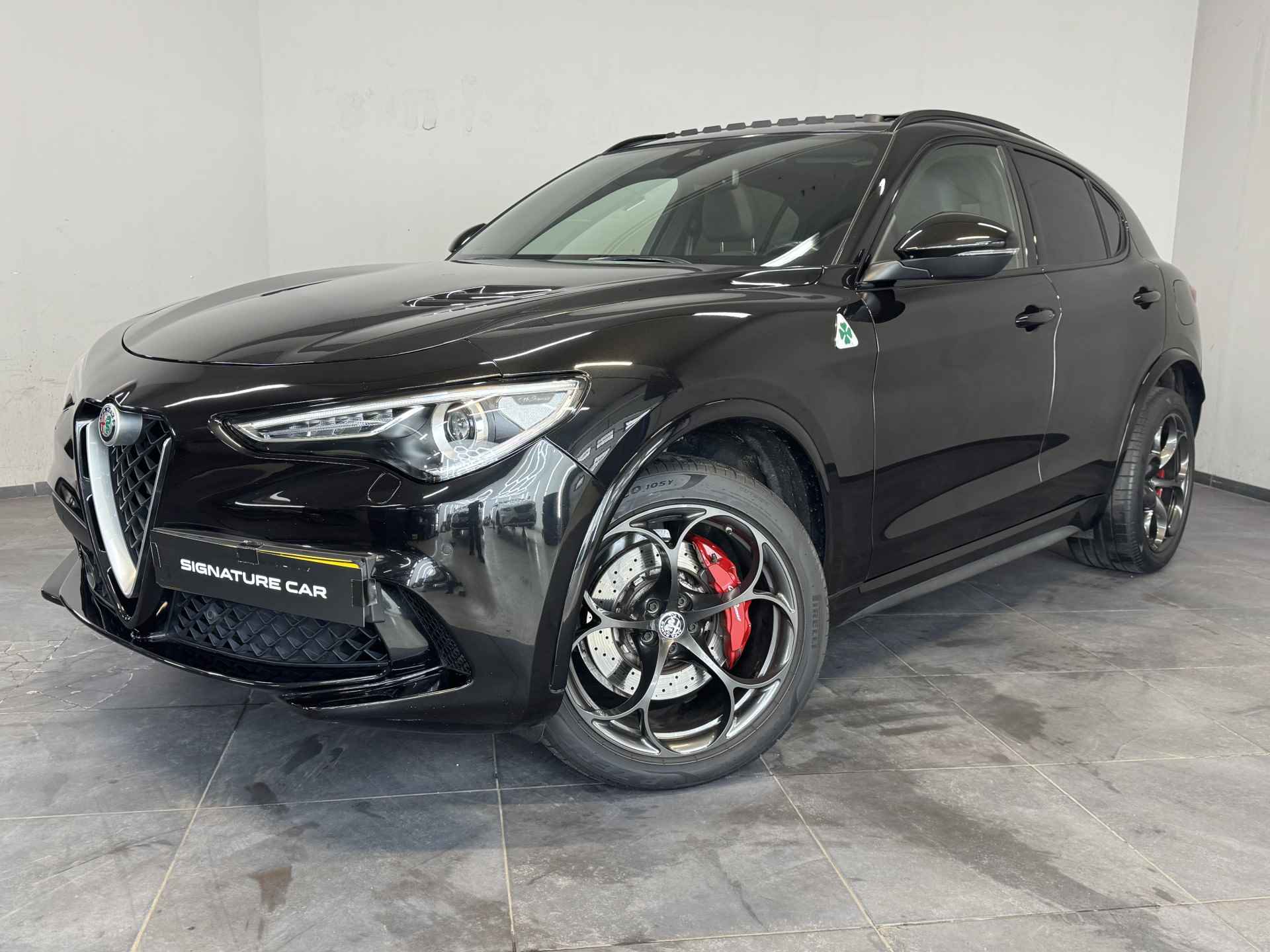 Alfa Romeo Stelvio 2.9 V6 AWD Quadrifoglio ✅ PANORAMADAK ✅ CARBON ✅ HARMAN KARDON ✅ GARANTIE ✅ - 18/97