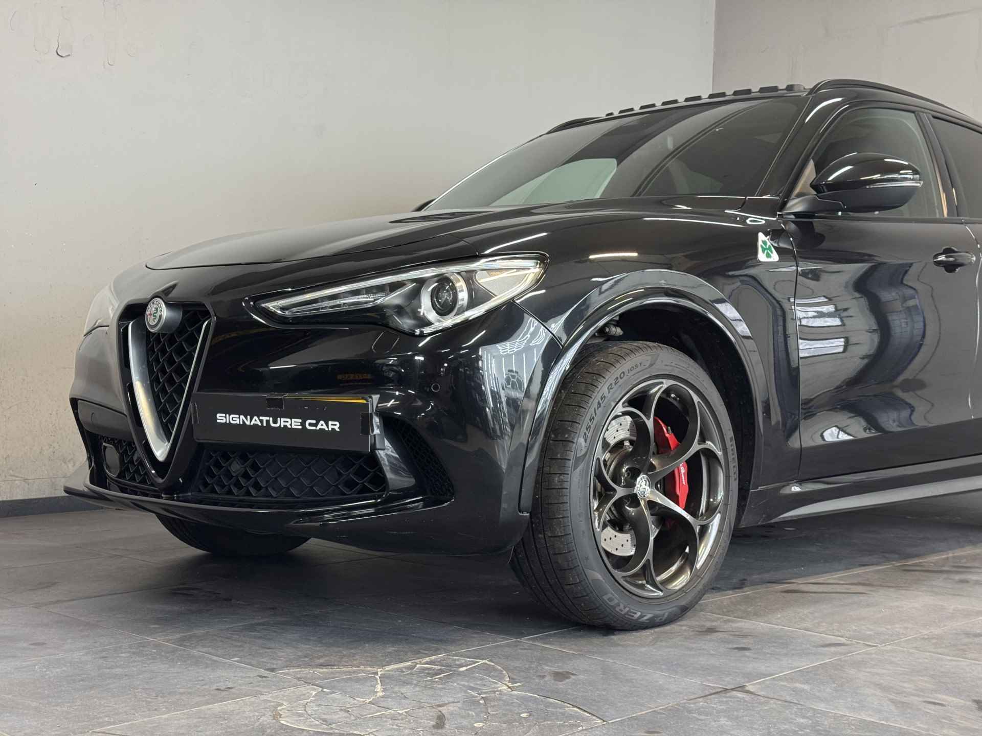 Alfa Romeo Stelvio 2.9 V6 AWD Quadrifoglio ✅ PANORAMADAK ✅ CARBON ✅ HARMAN KARDON ✅ GARANTIE ✅ - 19/97